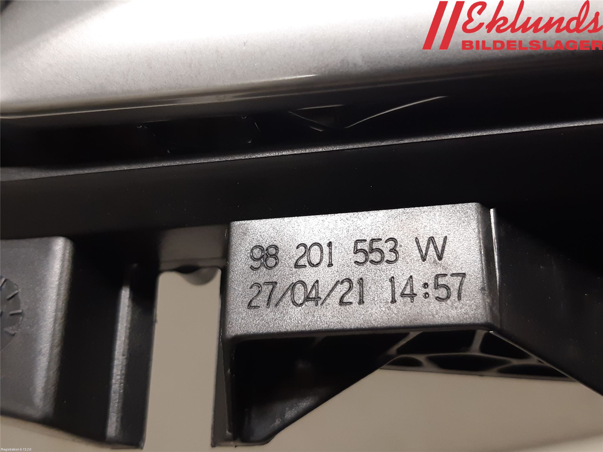 Peugeot 3008 17-24 Dörrhandtag Inre Vä