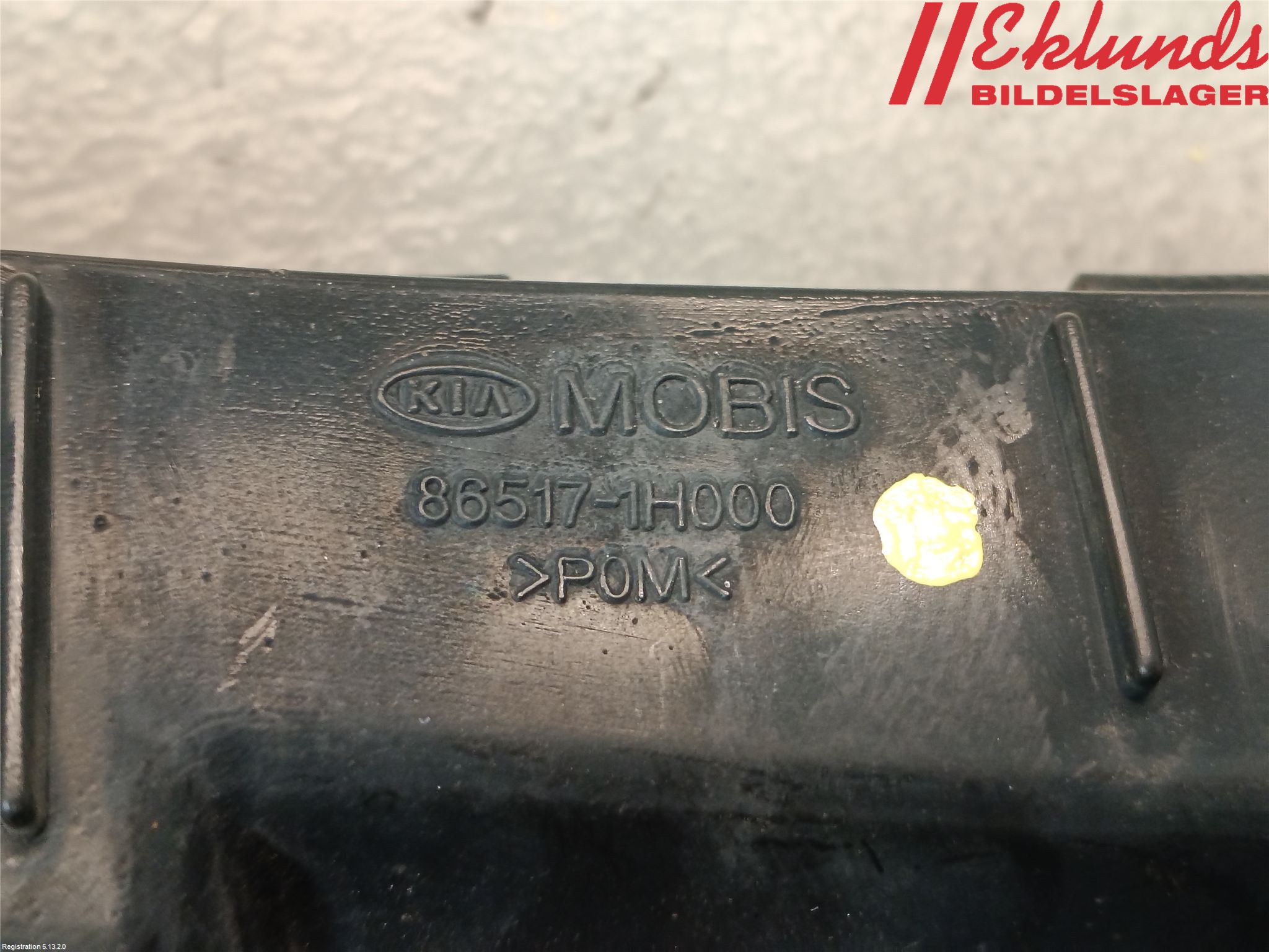 Kia CEED 06-12 Stötfångarfäste Fram Vä
