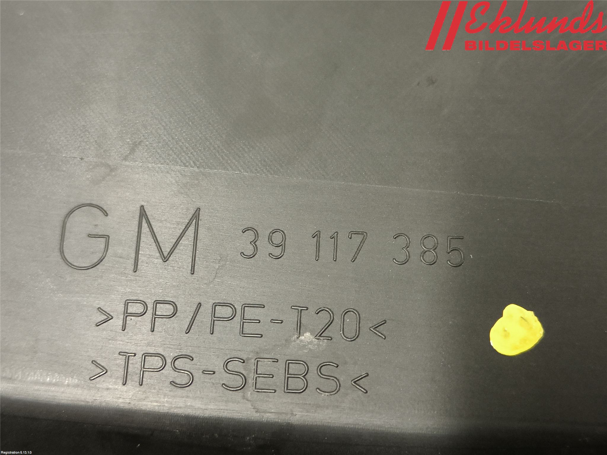 Opel ASTRA K 16-22 Täckplast Front
