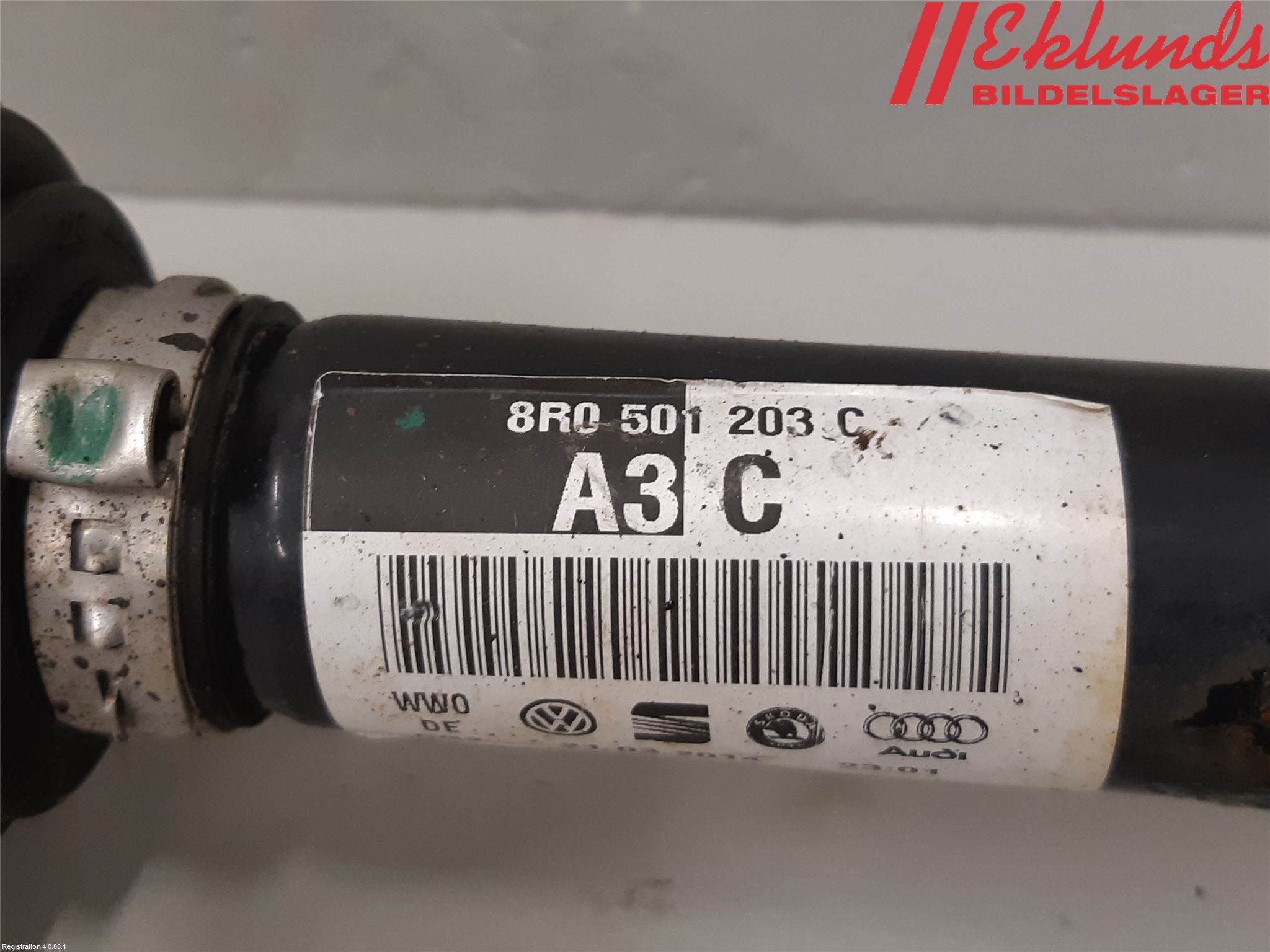 Audi Q5 09-16 Drivaxel Bak Vänster