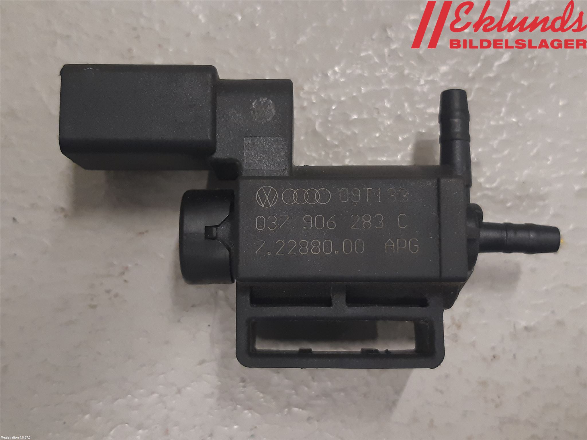 Audi A4/S4 08-11 Vakuumventil