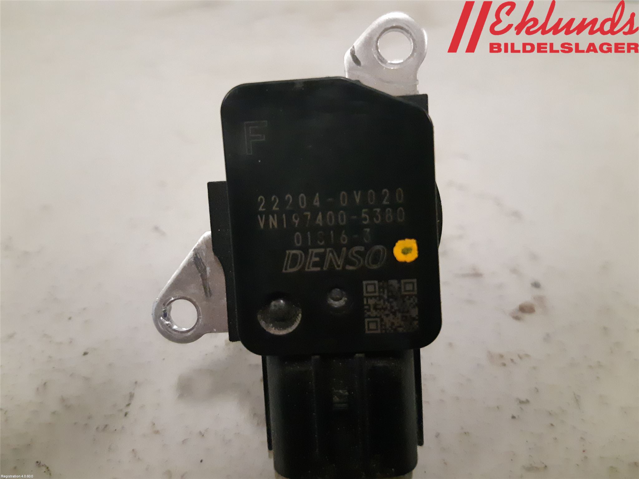 Toyota YARIS XP130 15-20 Injluftmassamätare