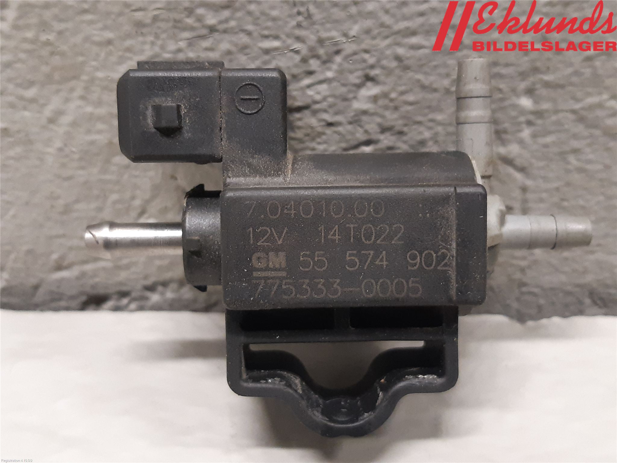 Opel ASTRA J 10-15 Vakuumventil