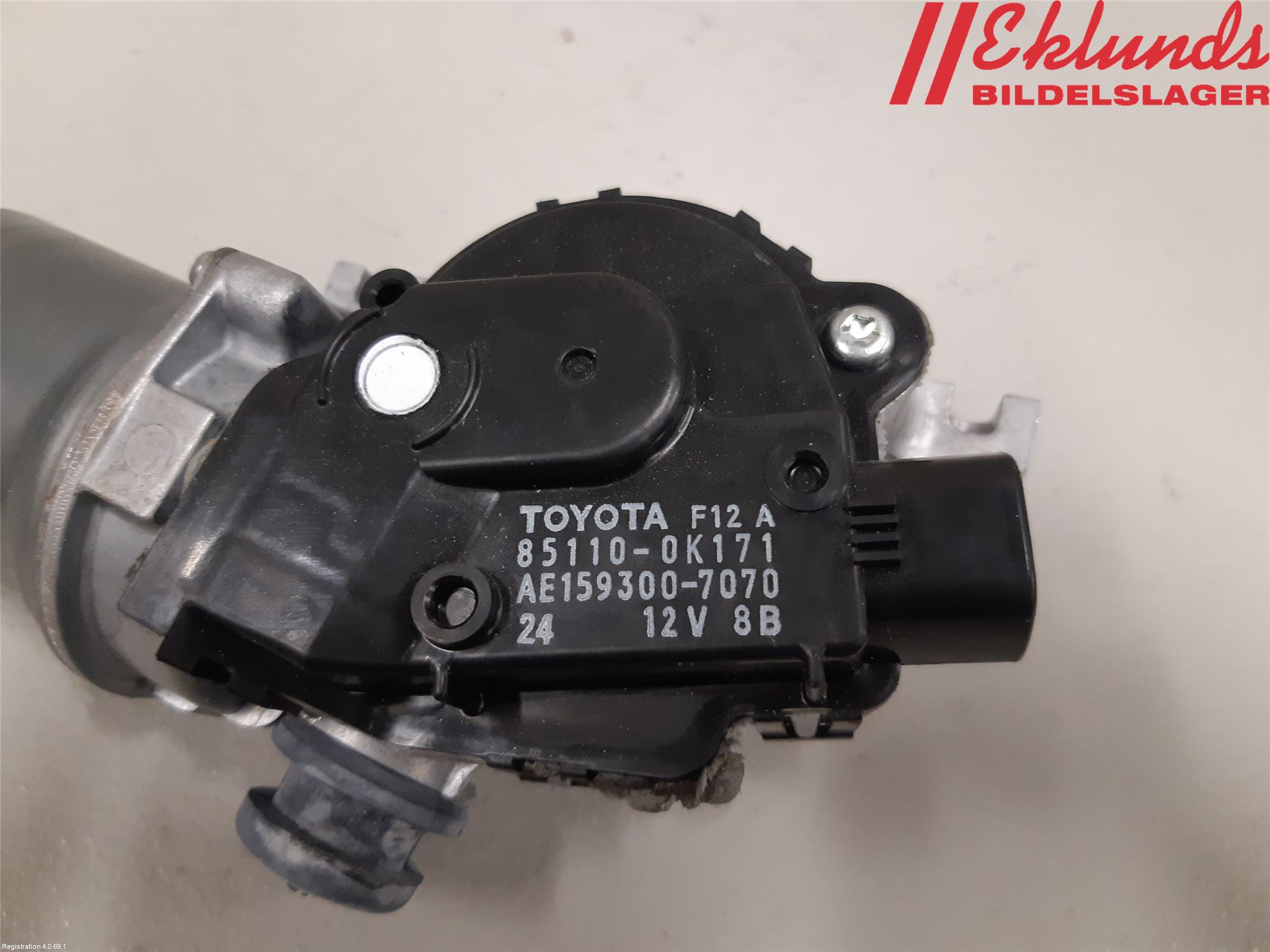 Toyota HILUX 16- Torkarmotor Vindruta
