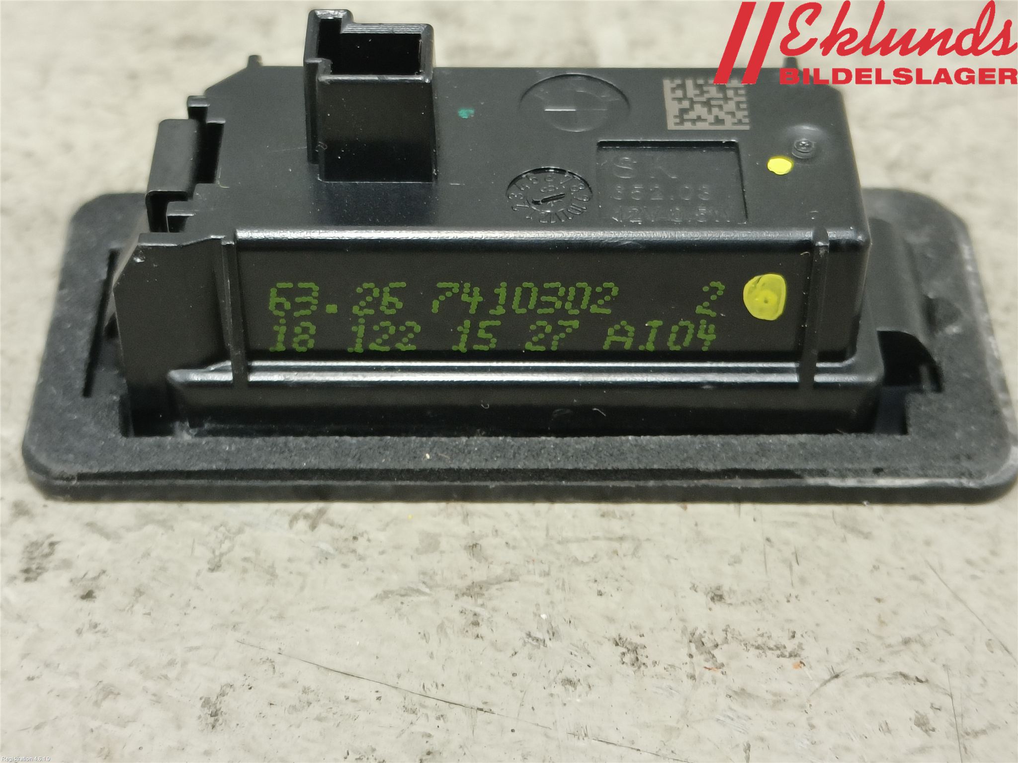 BMW 5 G30/G31/F90 17-23 Skylt Belysning
