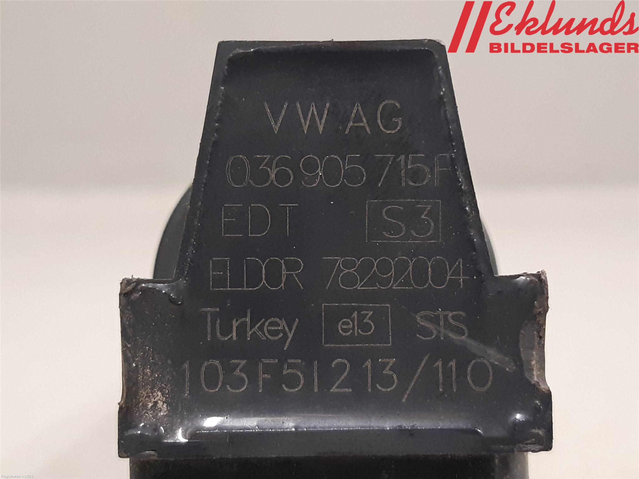 Volkswagen VW POLO 10-17 Tändspole