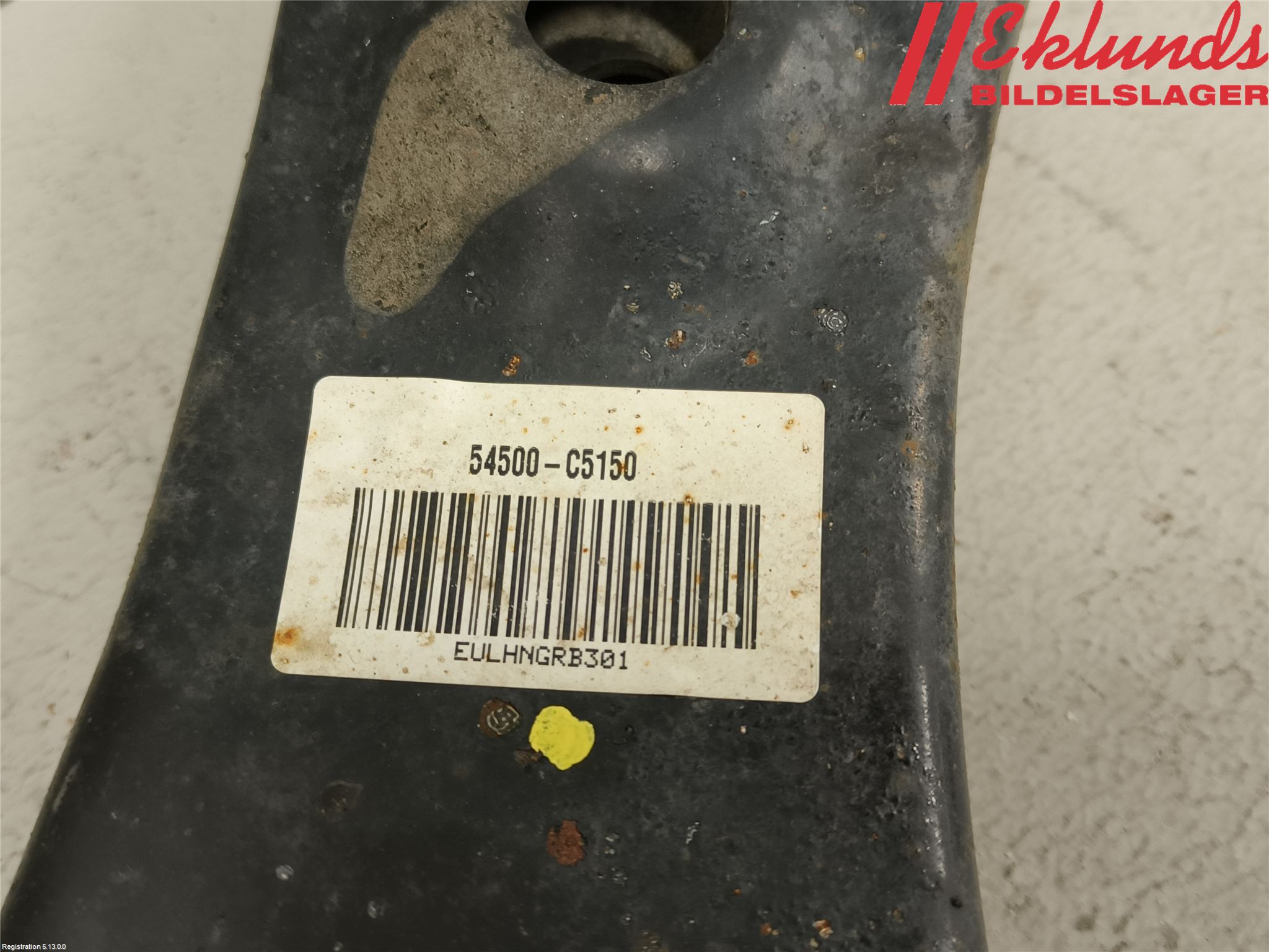 Kia SORENTO 15-20 Bärarm Fram Undre Vä