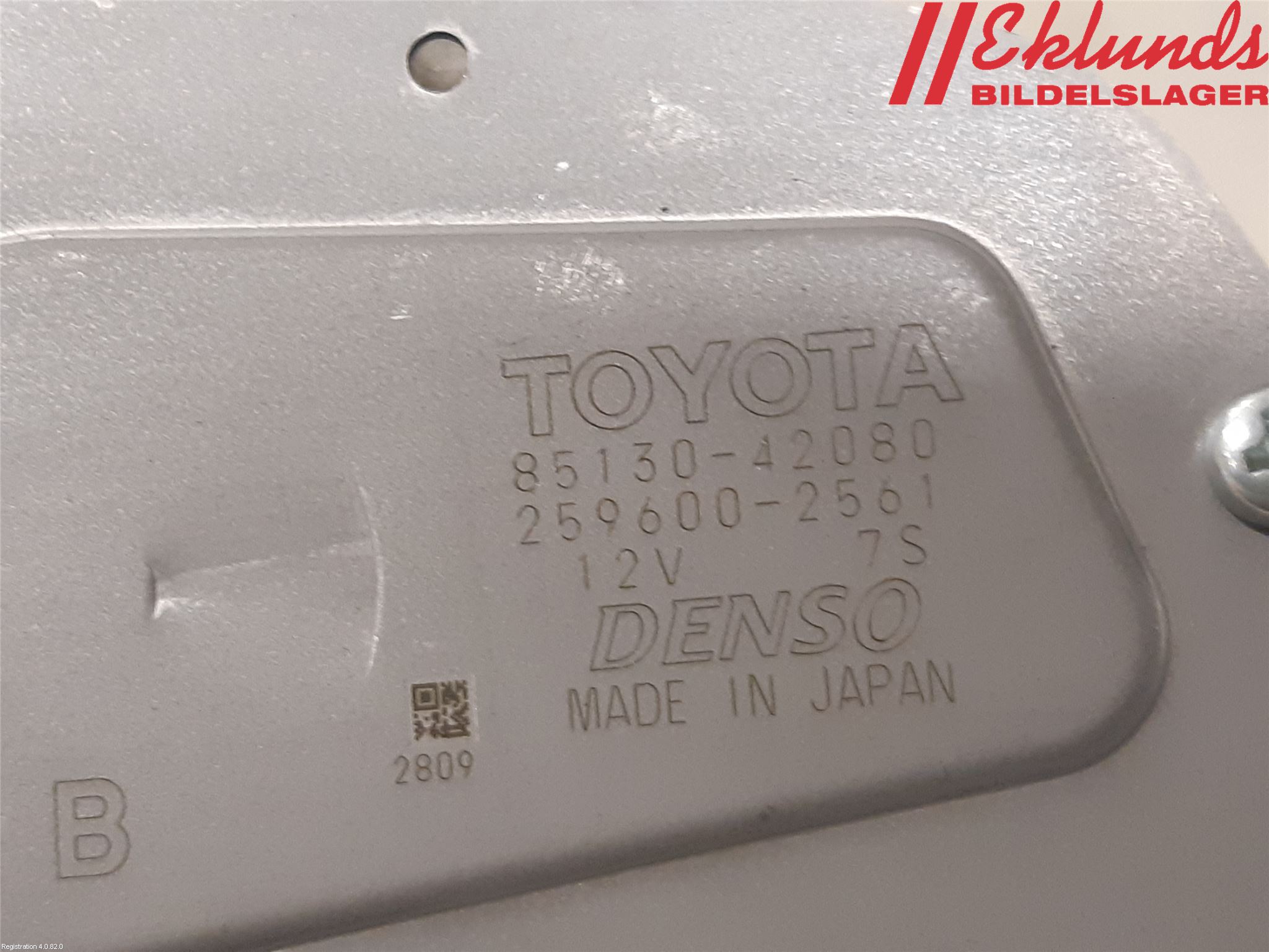 Toyota RAV4 13-18 Torkarmotor Baklucka