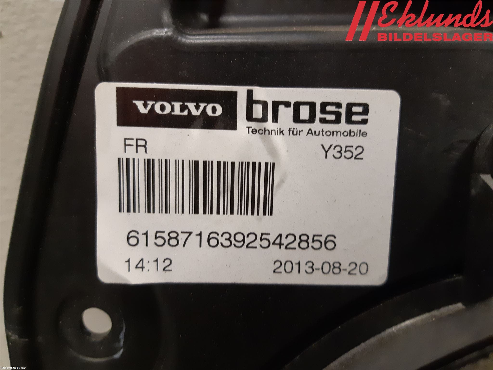 Volvo V60 11-13 Fönsterhiss El Kompl