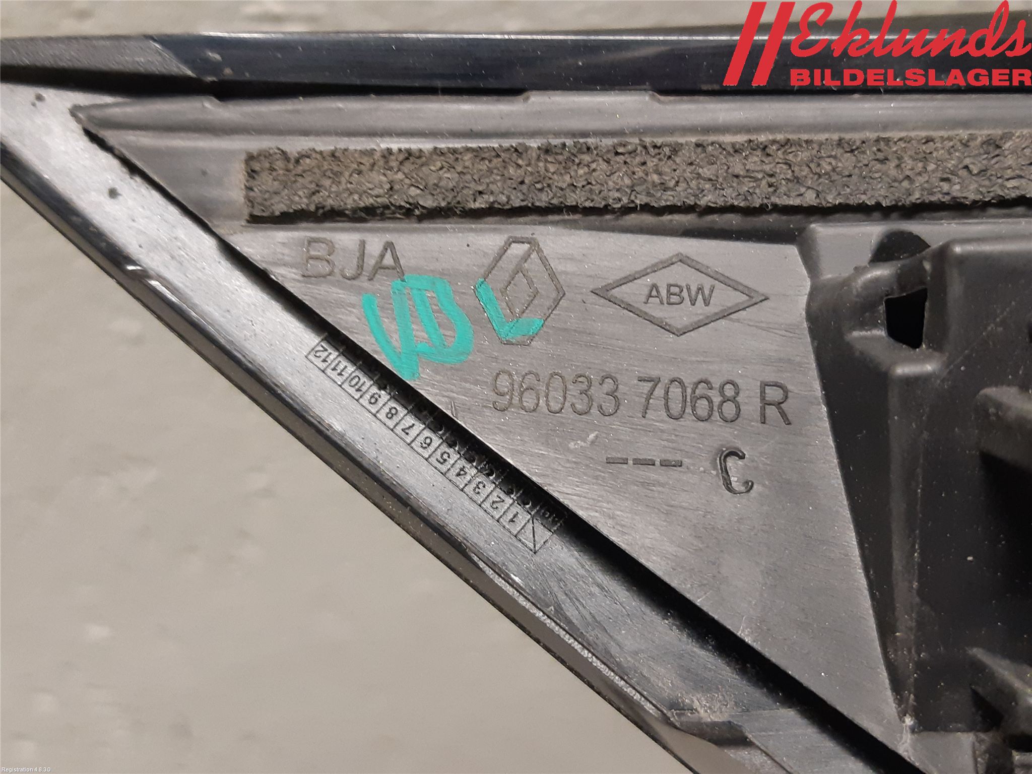Renault CLIO/E-TECH V 20- Spoiler Baklucka