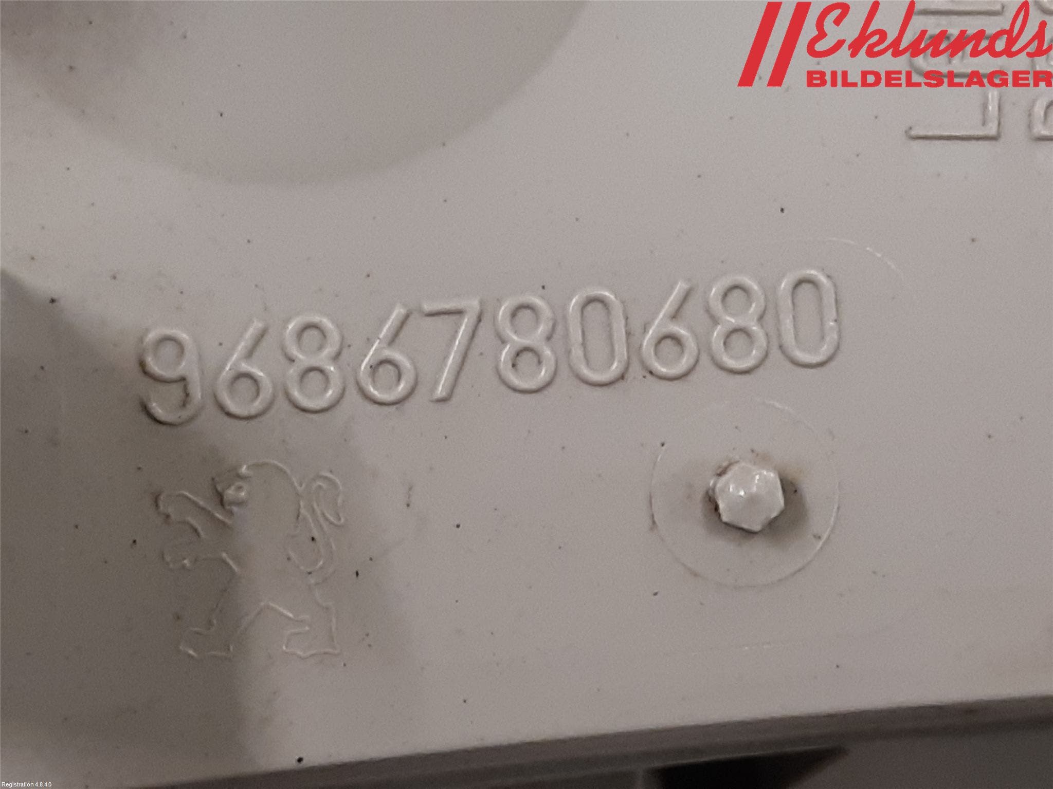 Peugeot 508 11-18 Bakljus Lucka Hö