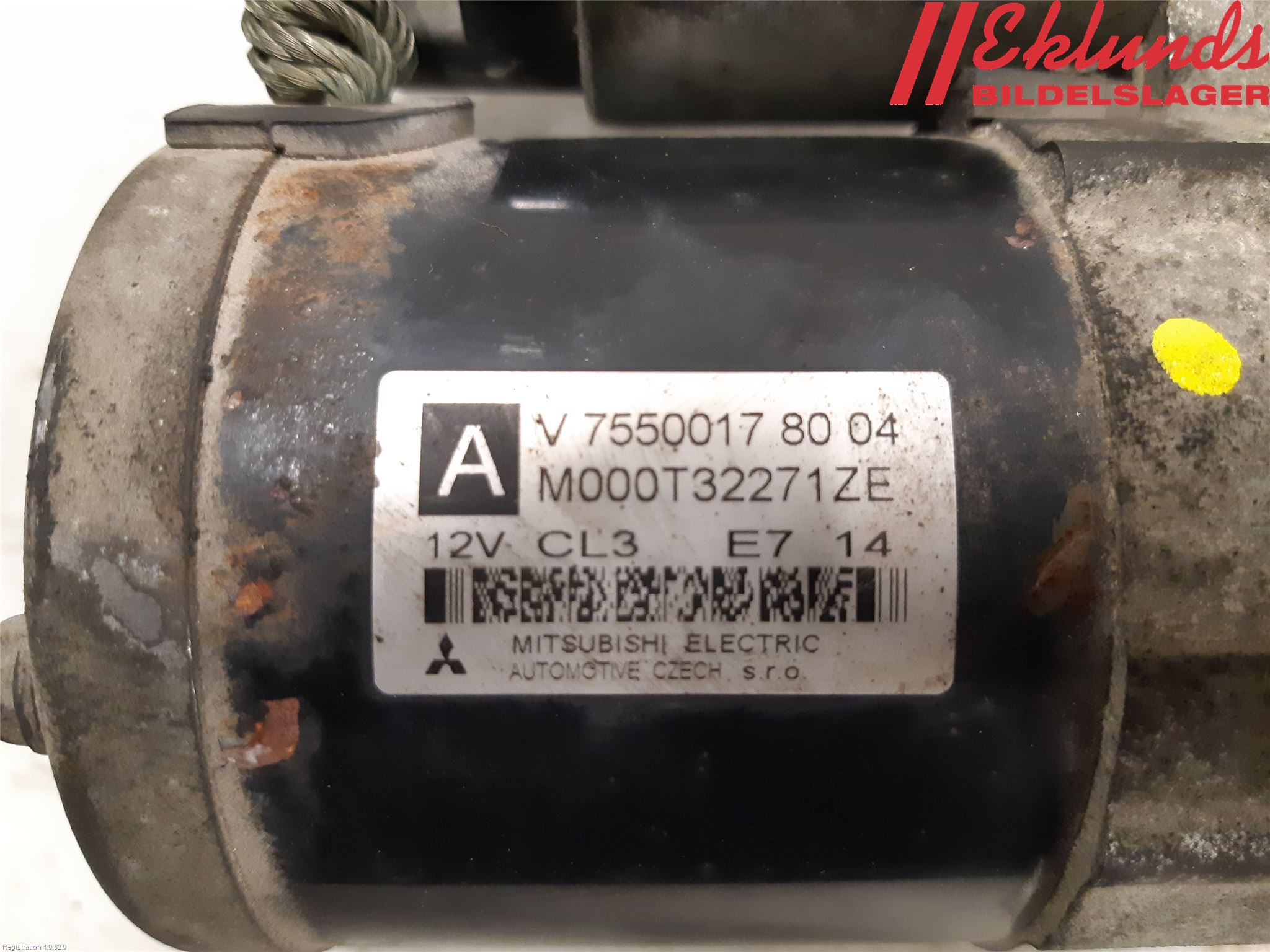 Peugeot 207 Startmotor