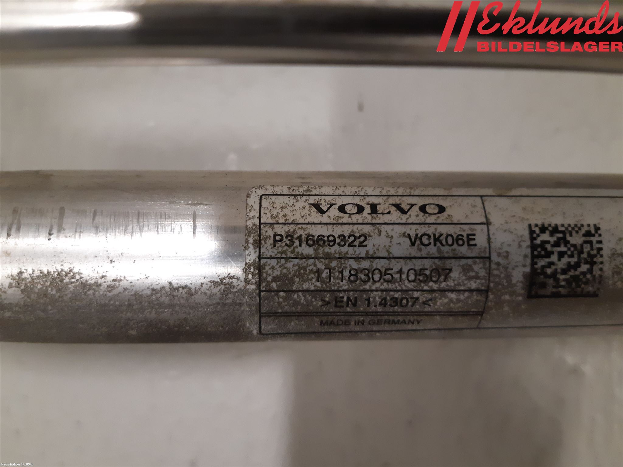 Volvo V90 17->> Bränslepåfyllnrör-Slang