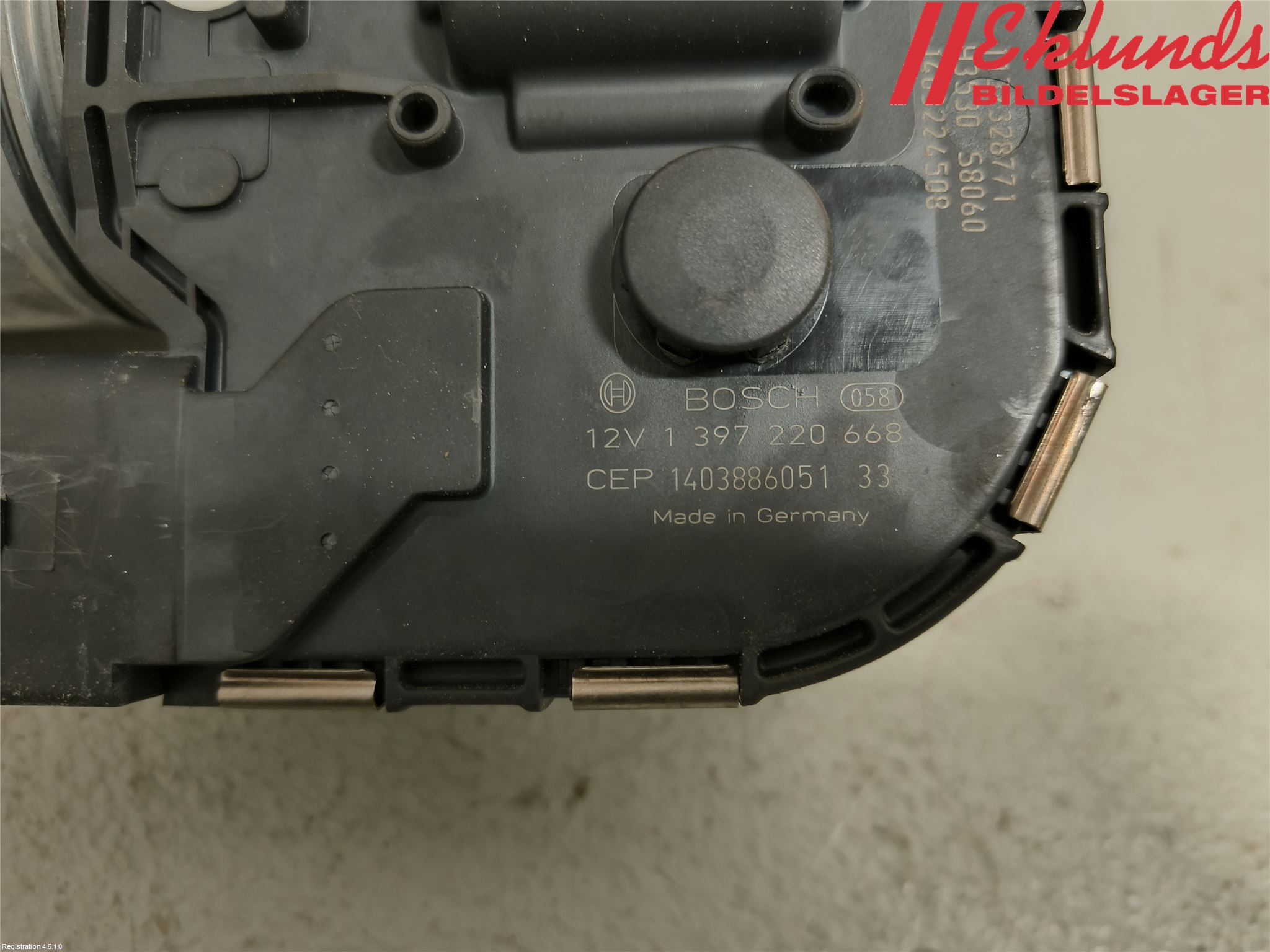 Volvo XC60 14-17 Torkarmotor Vindruta