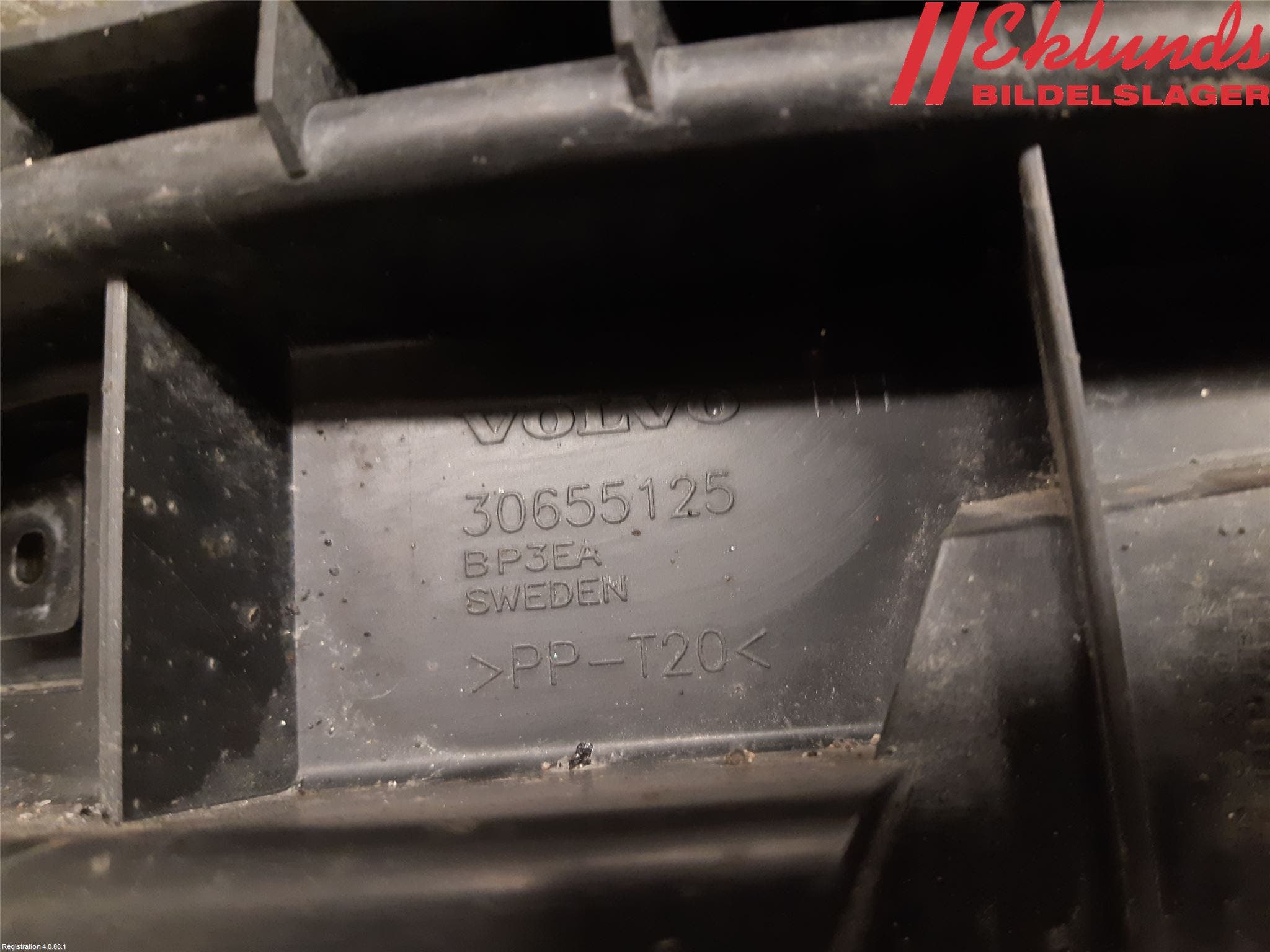 Volvo S80 07-13 Stötfångarfäste Bak Hö