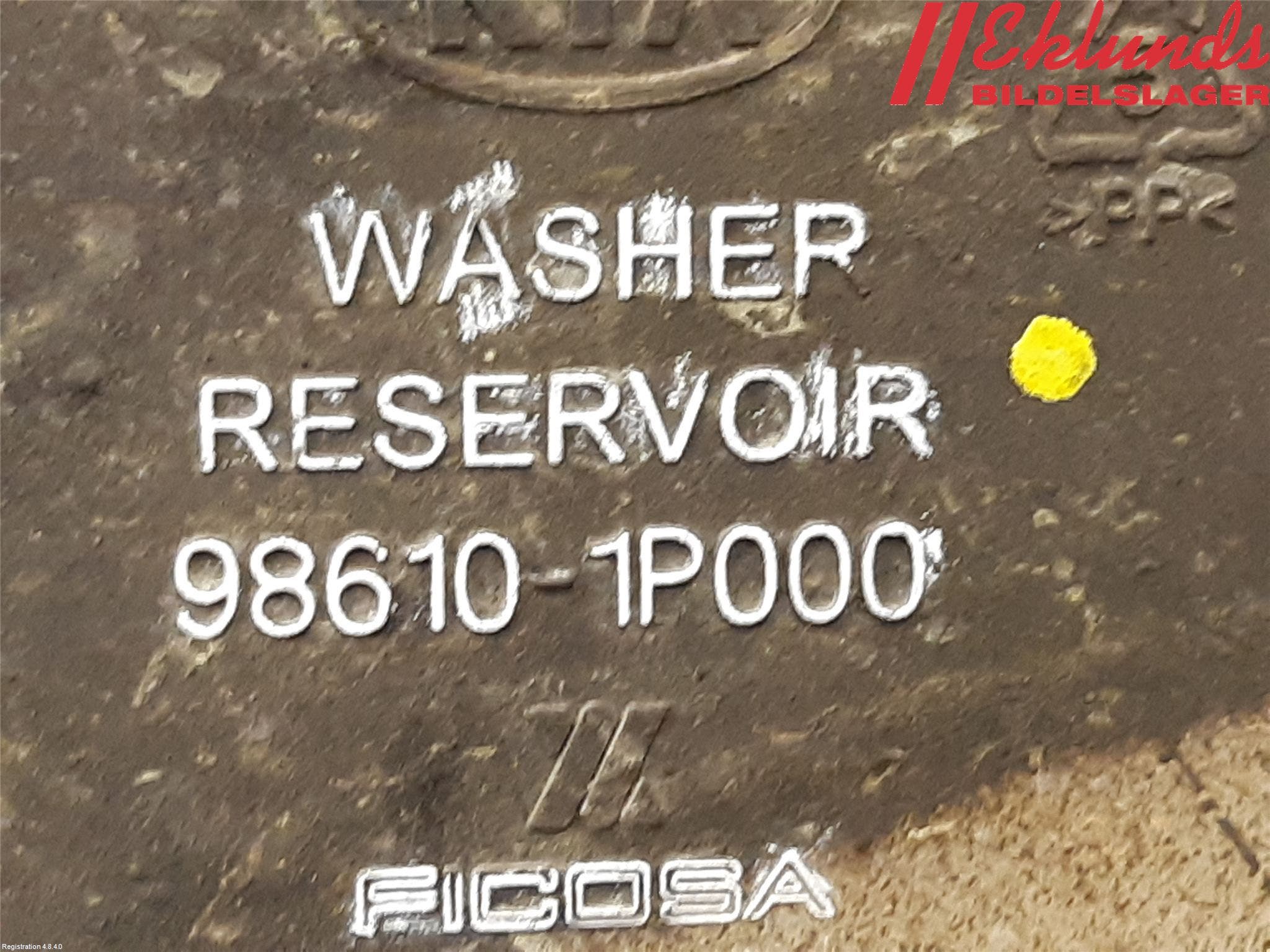 Hyundai ix20 Spolartank Vindruta