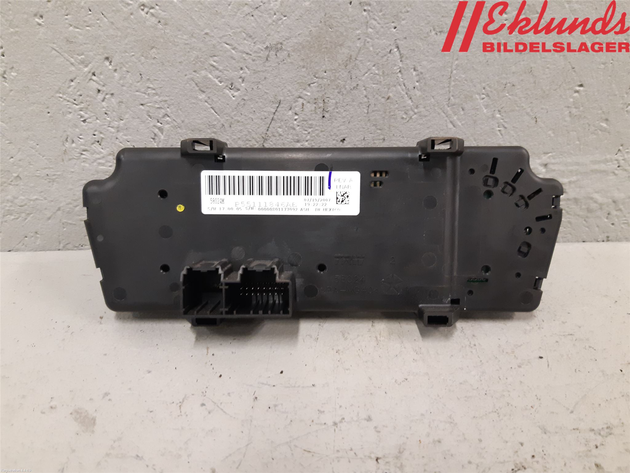 Dodge NITRO Ac Styrenhet Ac Manöveren