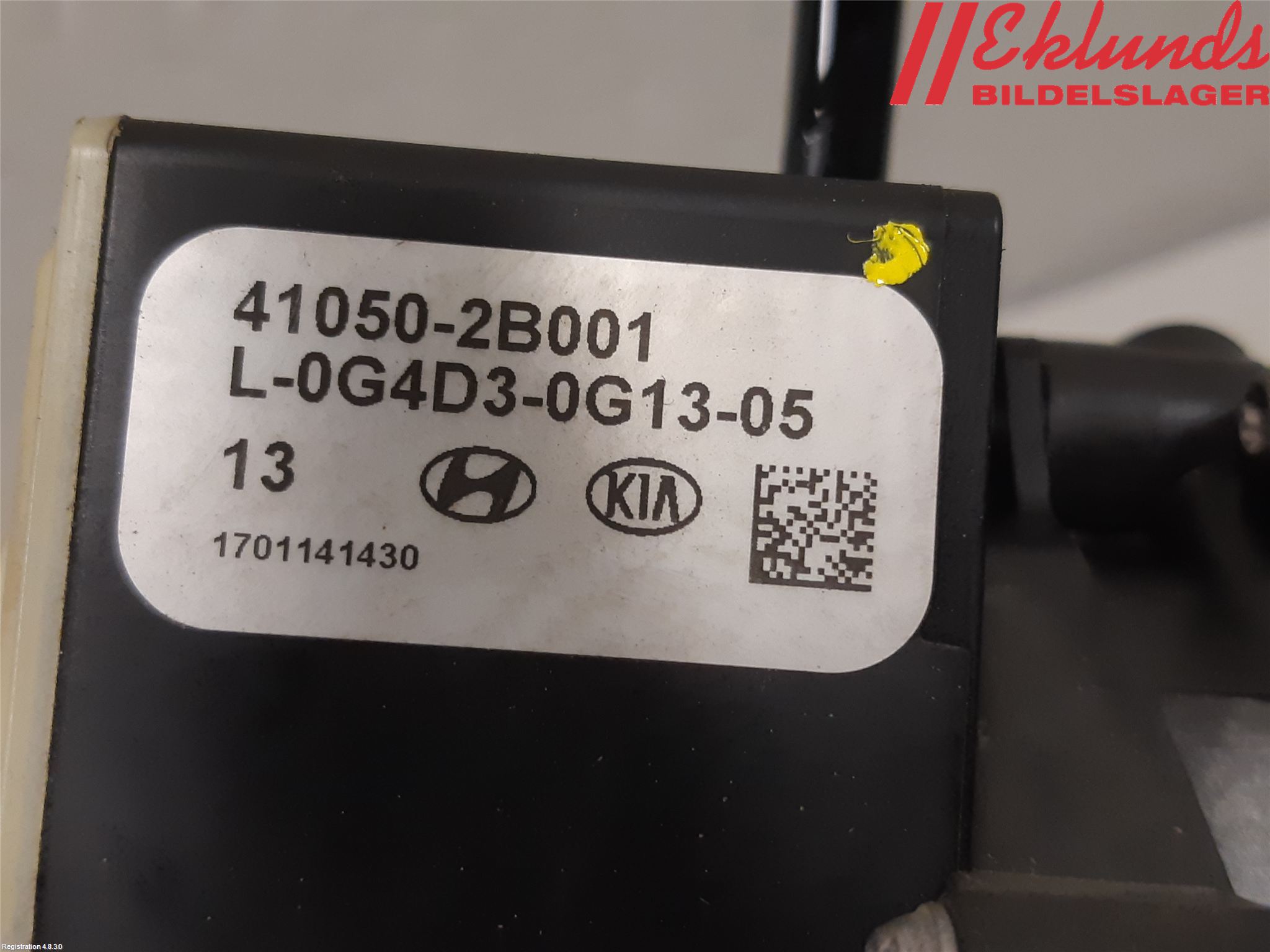 Kia NIRO (DE) 17-22 Kopplingscylinder Huvud