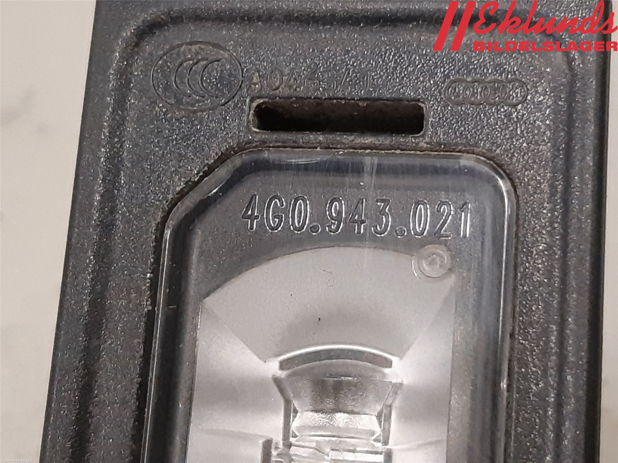 Audi A3/S3 8V 13-20 Skylt Belysning