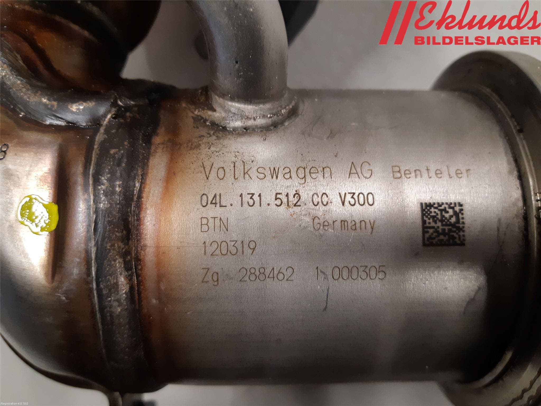 Volkswagen VW TIGUAN 16-24 Avgaskylare