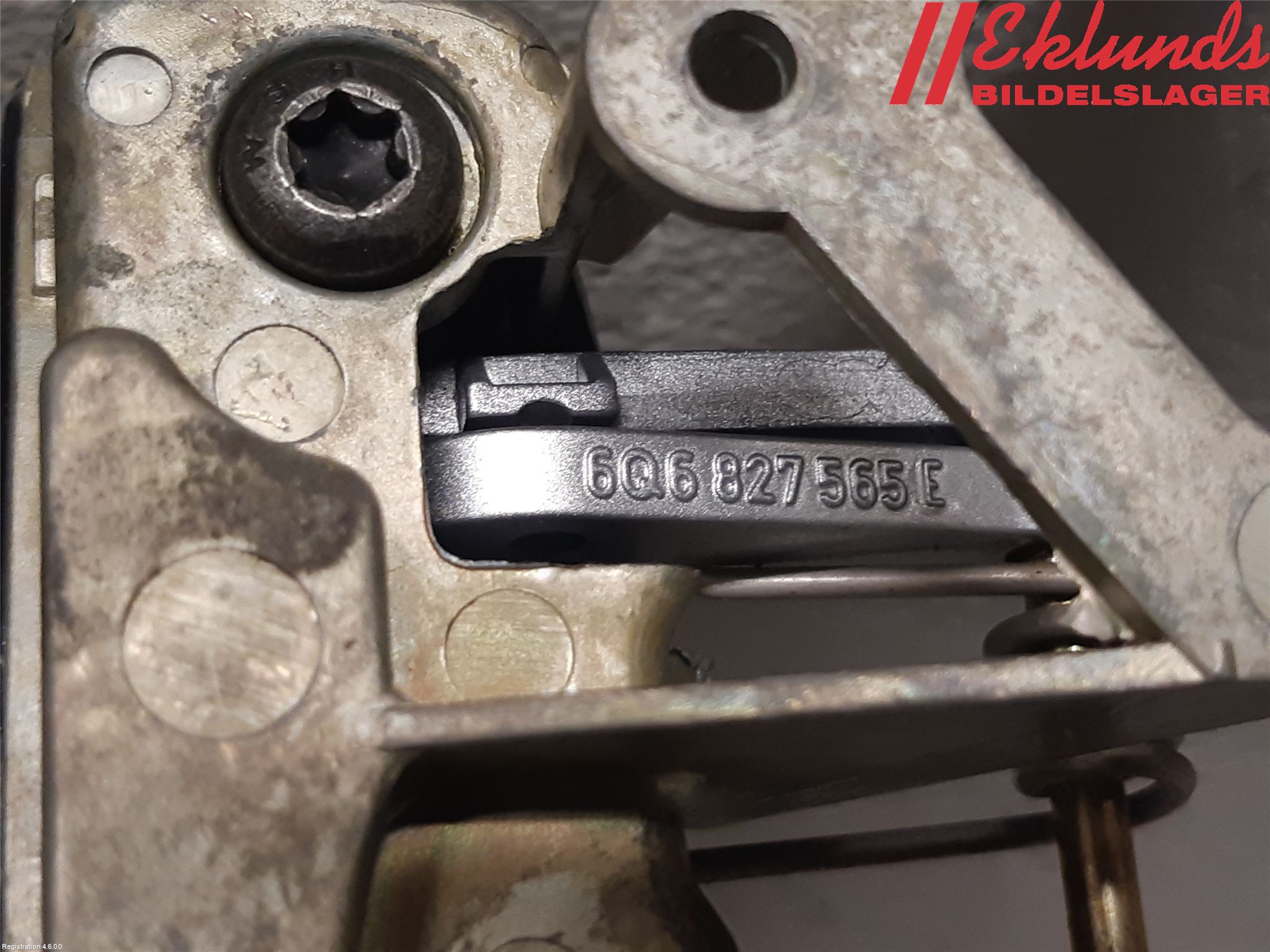 Volkswagen VW POLO 05-09 Bakluckehandtag