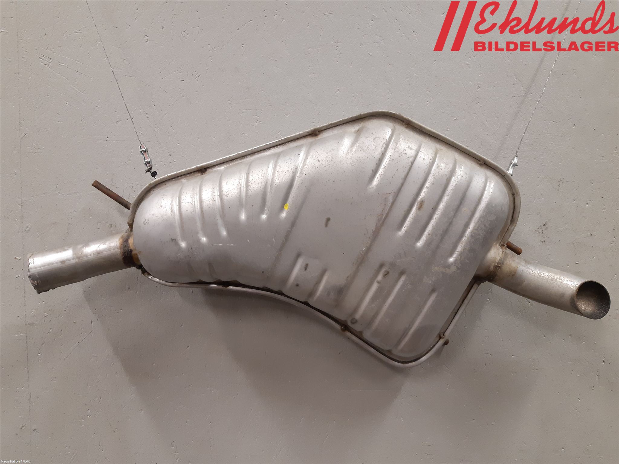 Saab 9-5     06-10 Avgas-Ljuddämpare-Rör