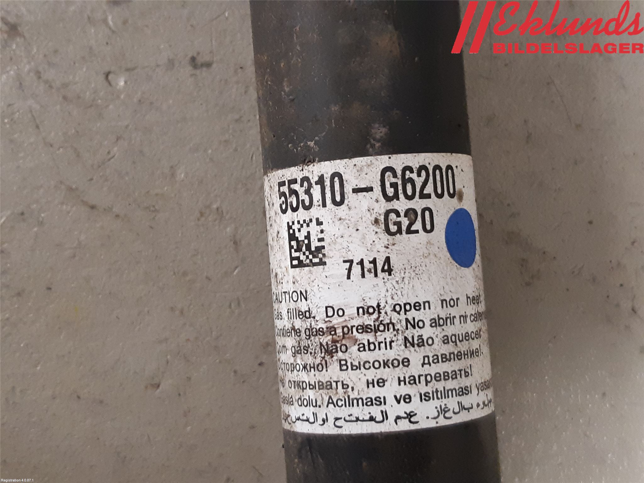 Kia PICANTO 17- Stötdämpare Bak