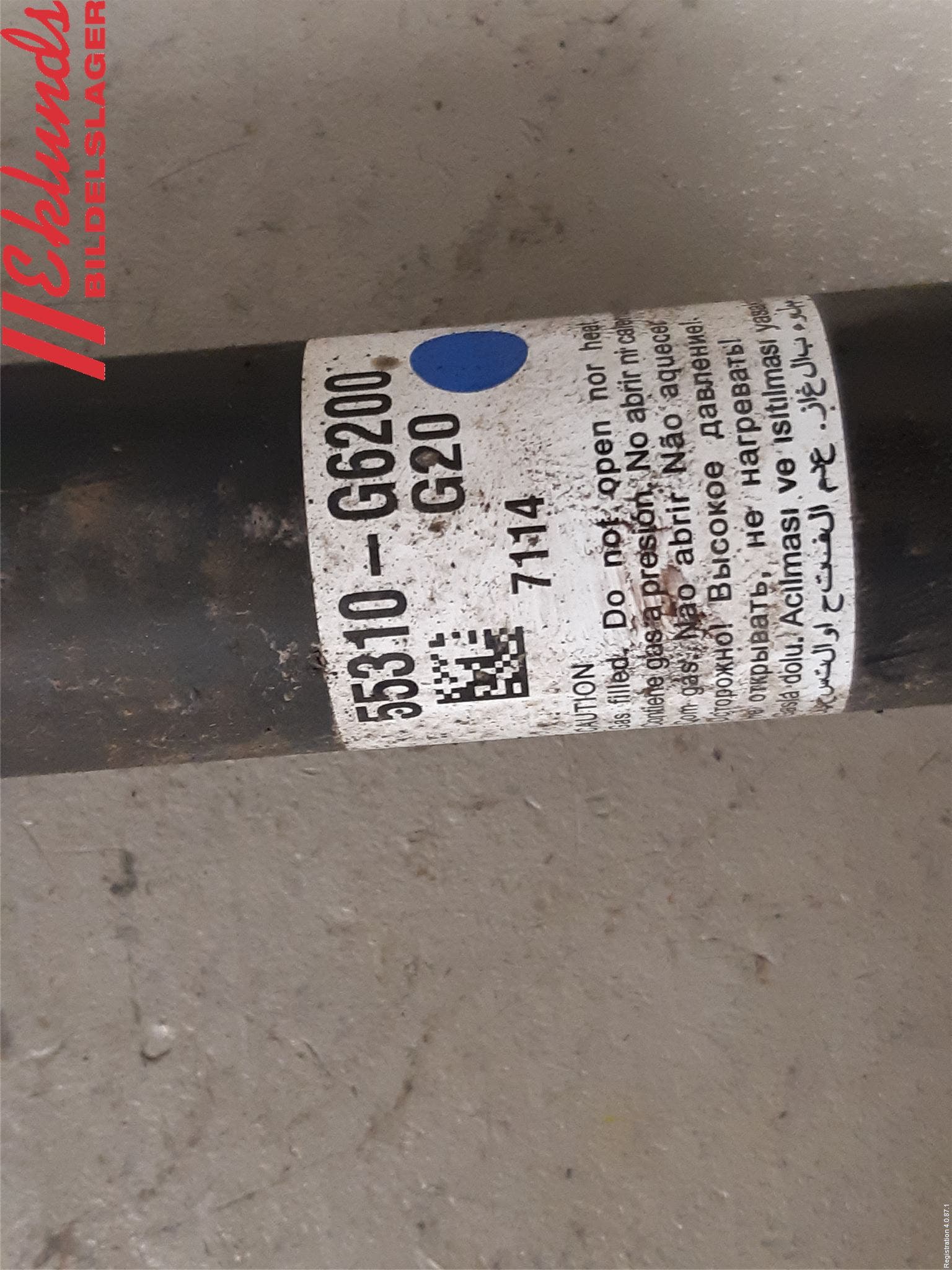 Kia PICANTO 17- Stötdämpare Bak