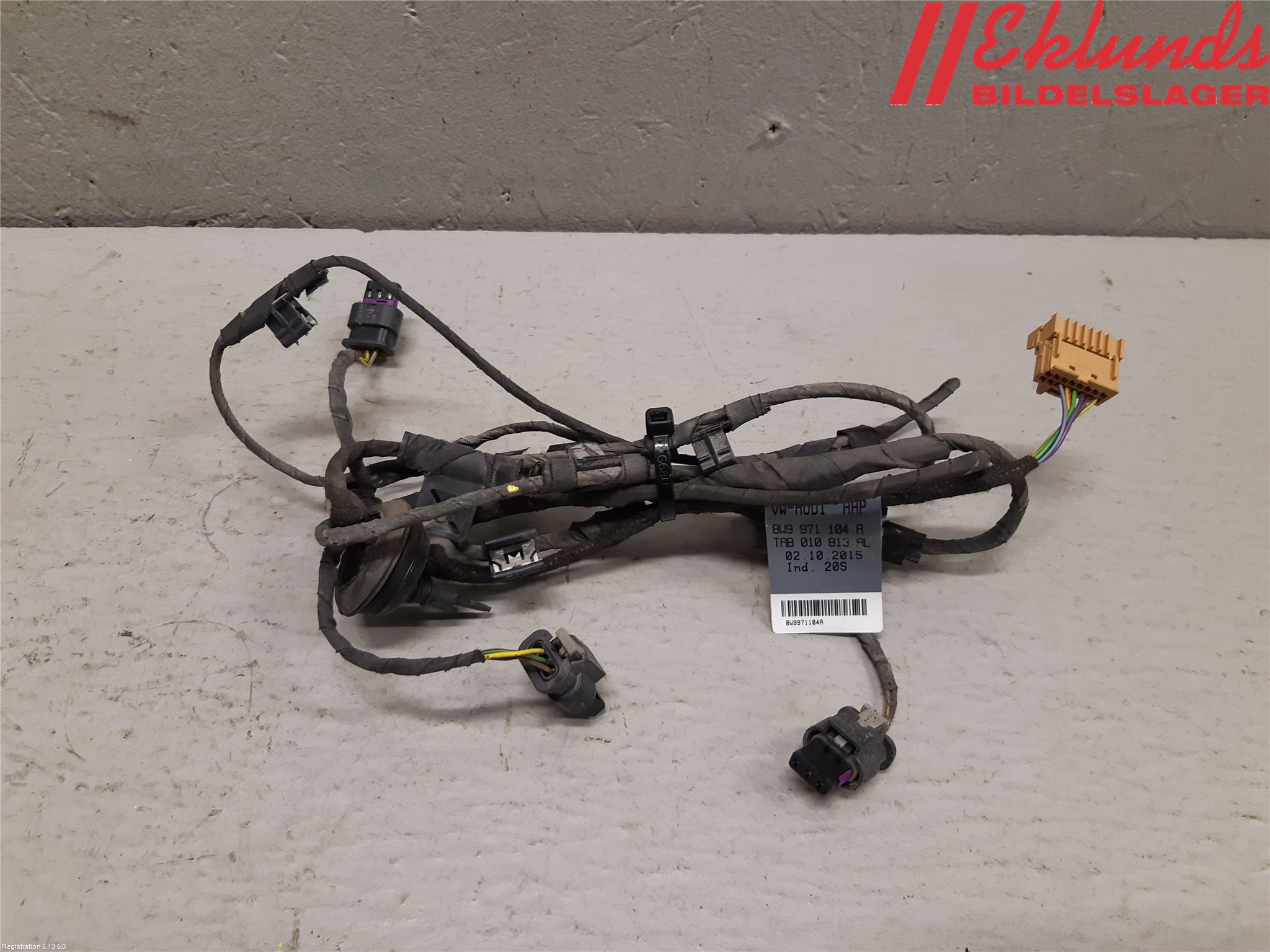 Audi A4/S4 B9 16-19 Kabelhärva