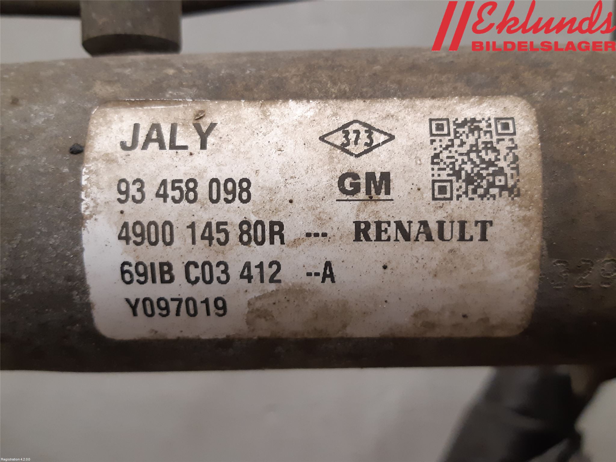 Opel VIVARO 15-19 Styrväxel Servo -Snäcka