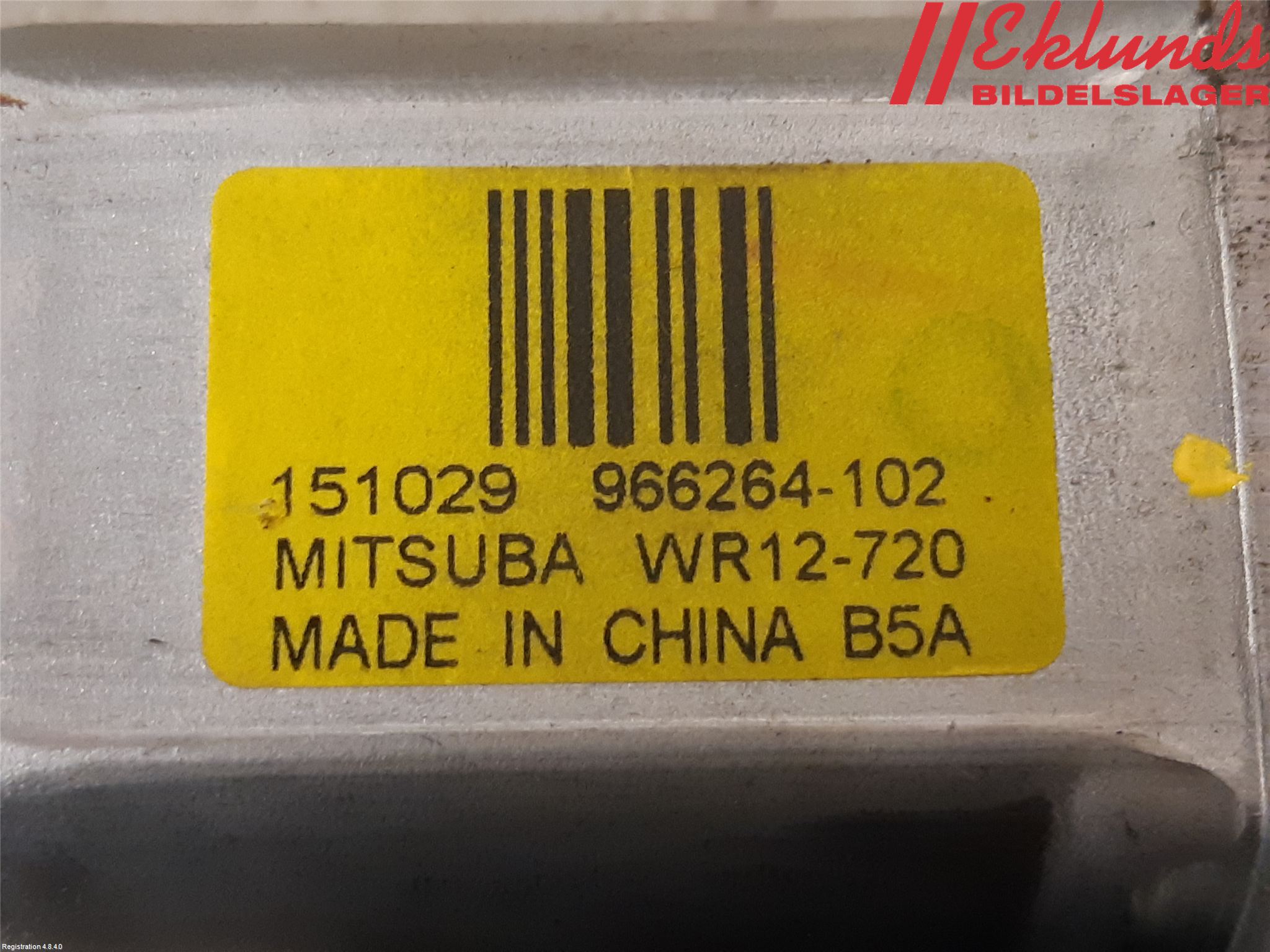 Volvo V70 14-16 Fönsterhissmotor