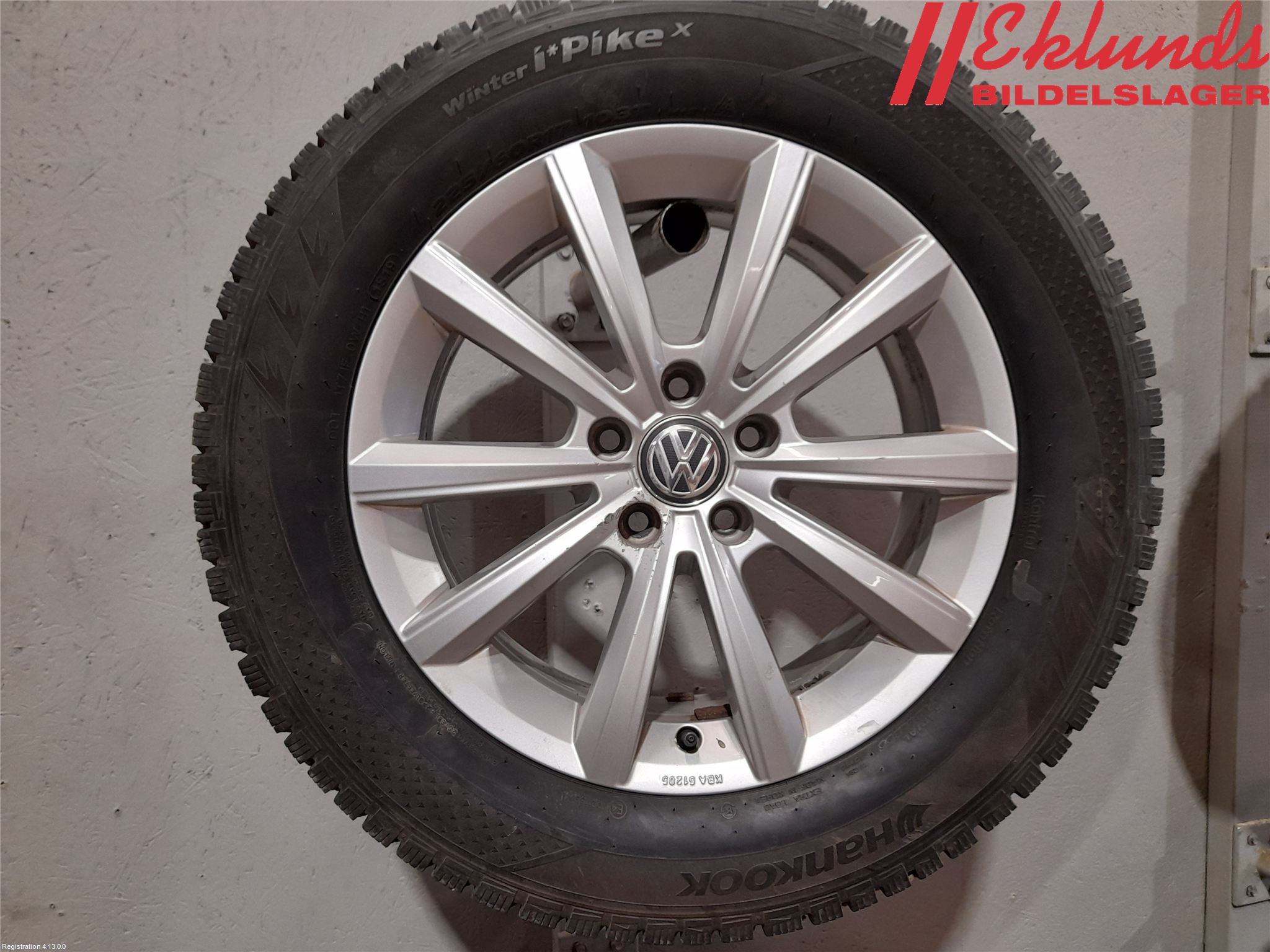 Volkswagen VW TIGUAN 16-24 Vinterdäck Alumfälg 4St