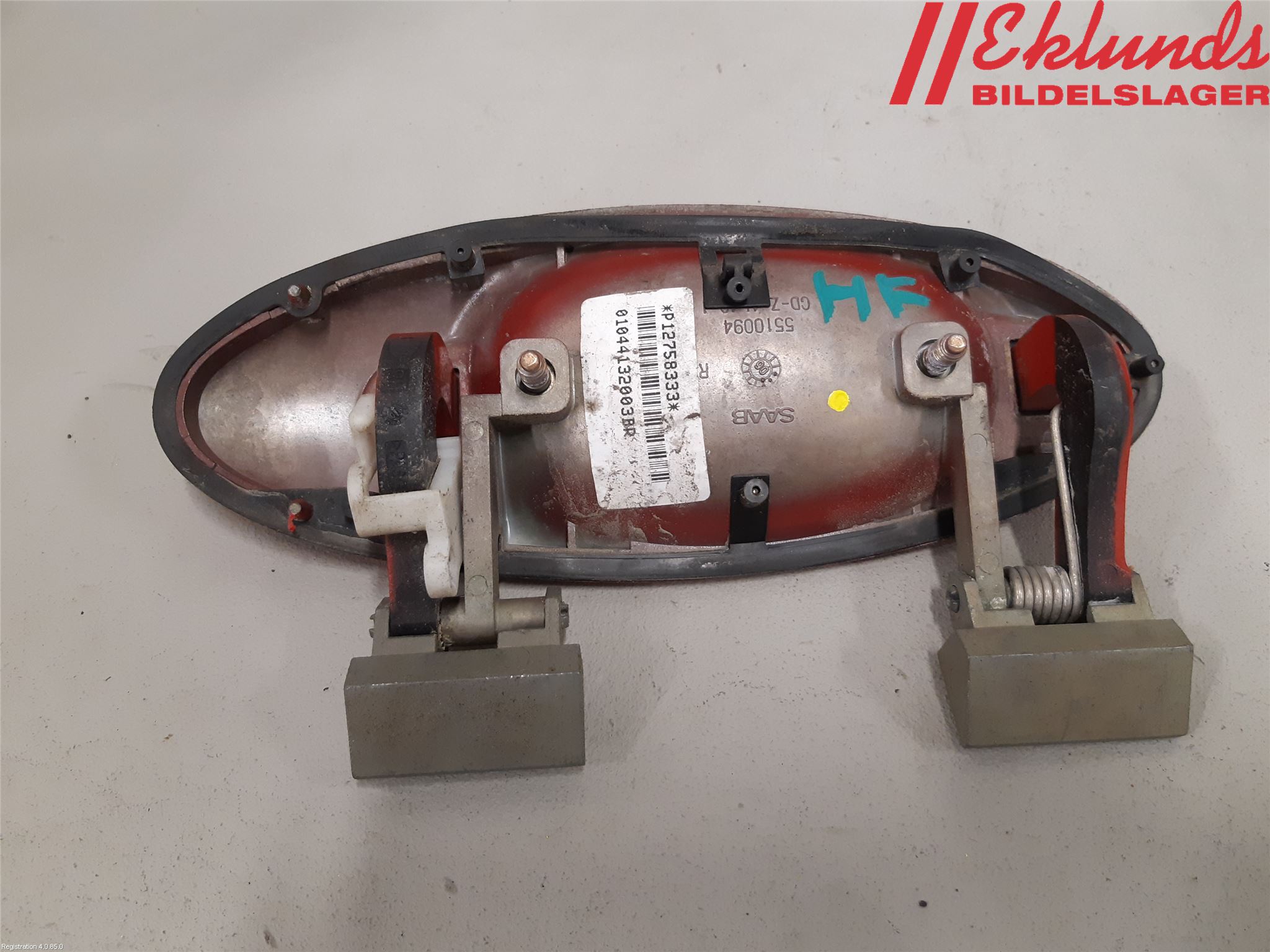 Saab 9-5     06-10 Dörrhandtag Yttre Hö