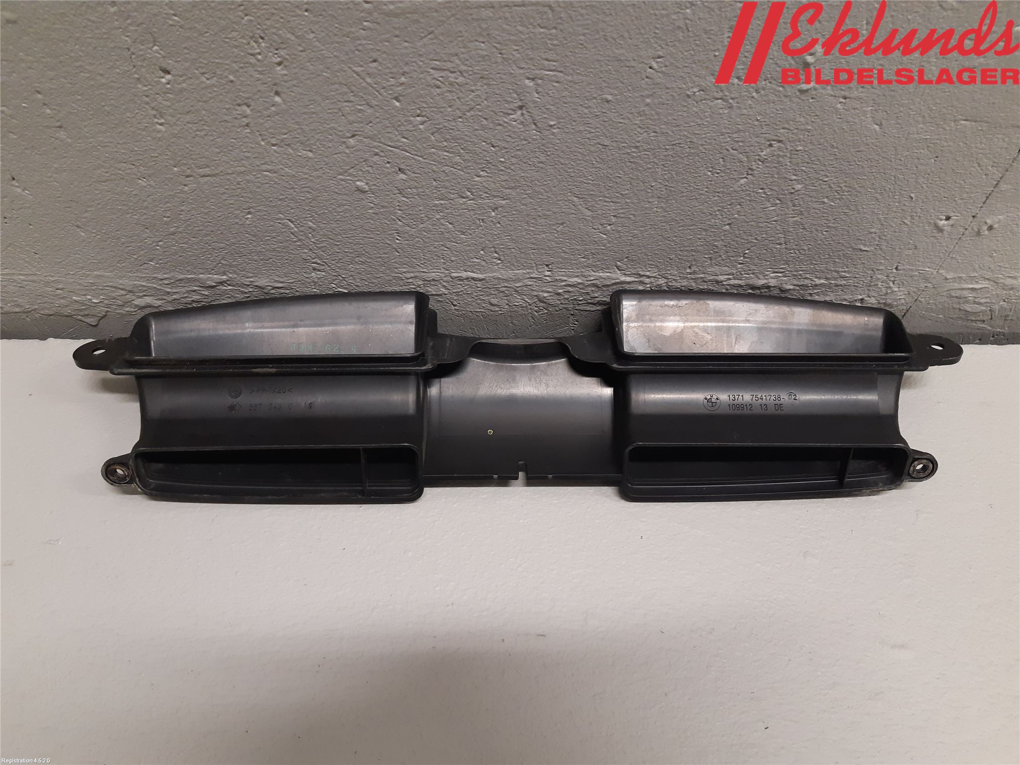 BMW 3 E90/91 SED/TOU 05-12 Deflektor Plåt-Plast Kylning