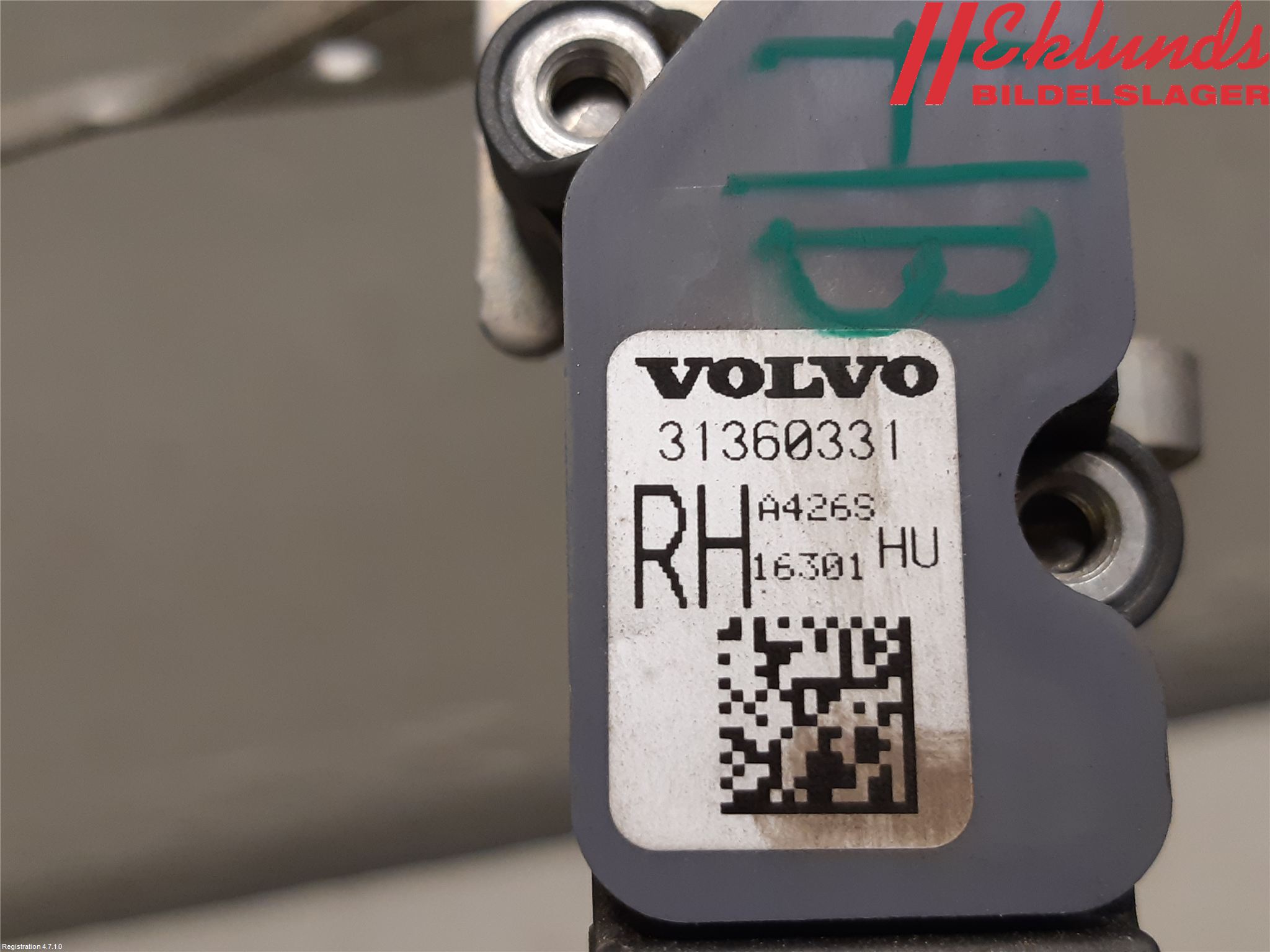 Volvo XC90/RECHARGE 16- Givare Xenon/Ljushöjdsreglering