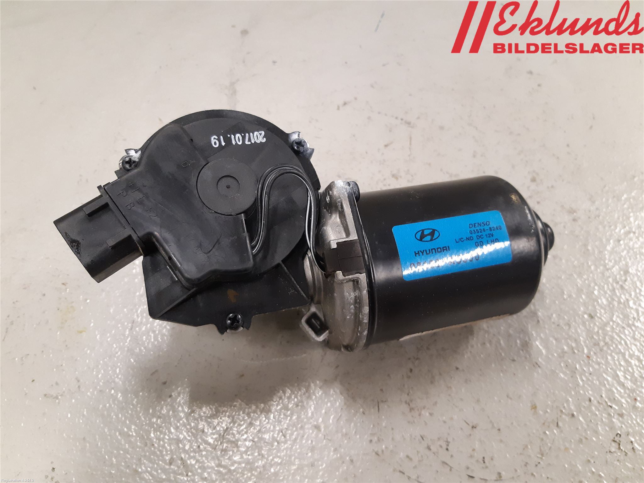 Hyundai i30 GD 13-17 Torkarmotor Vindruta
