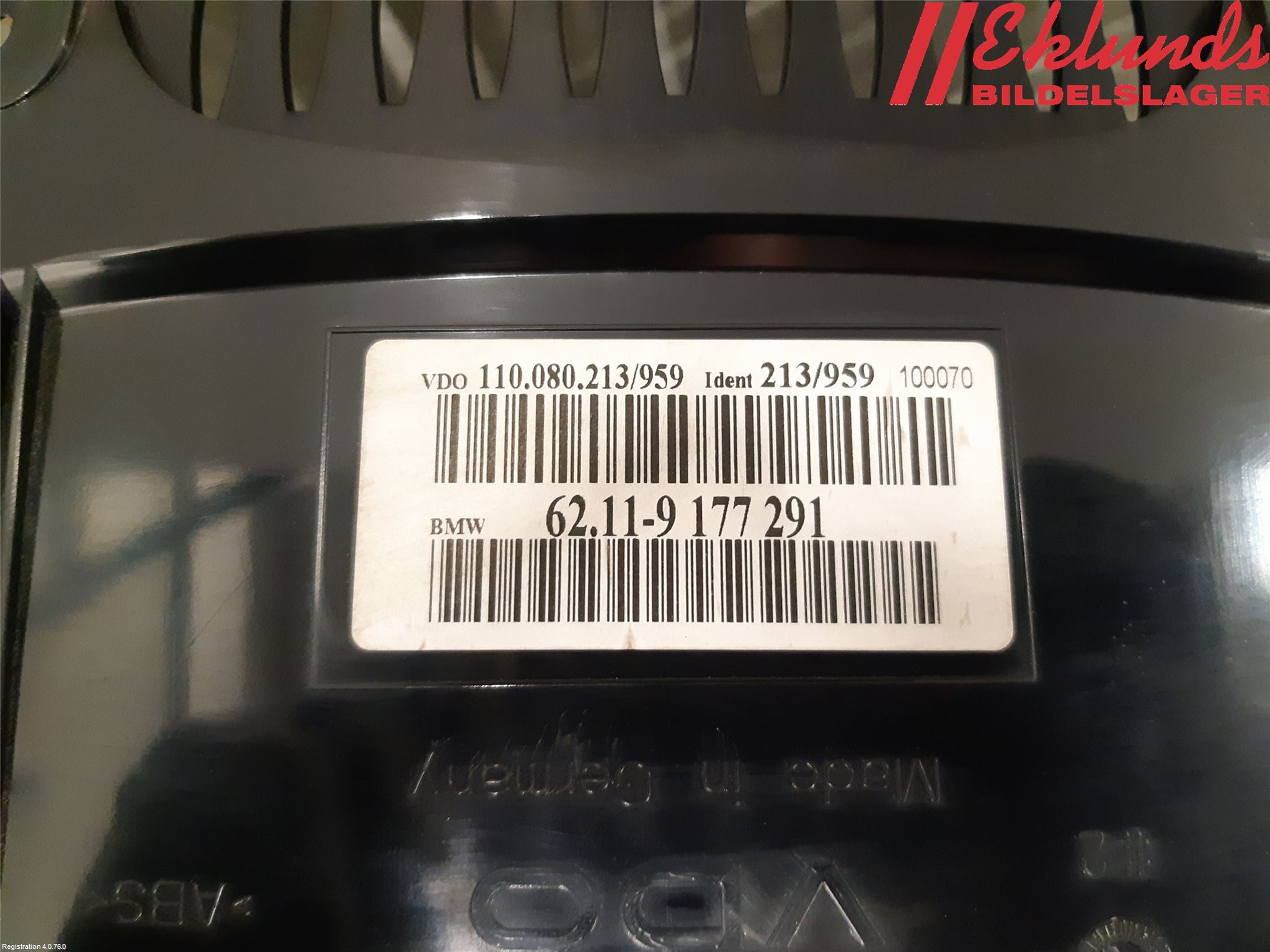 BMW 6 E63/64    02-10 Instrument Komb