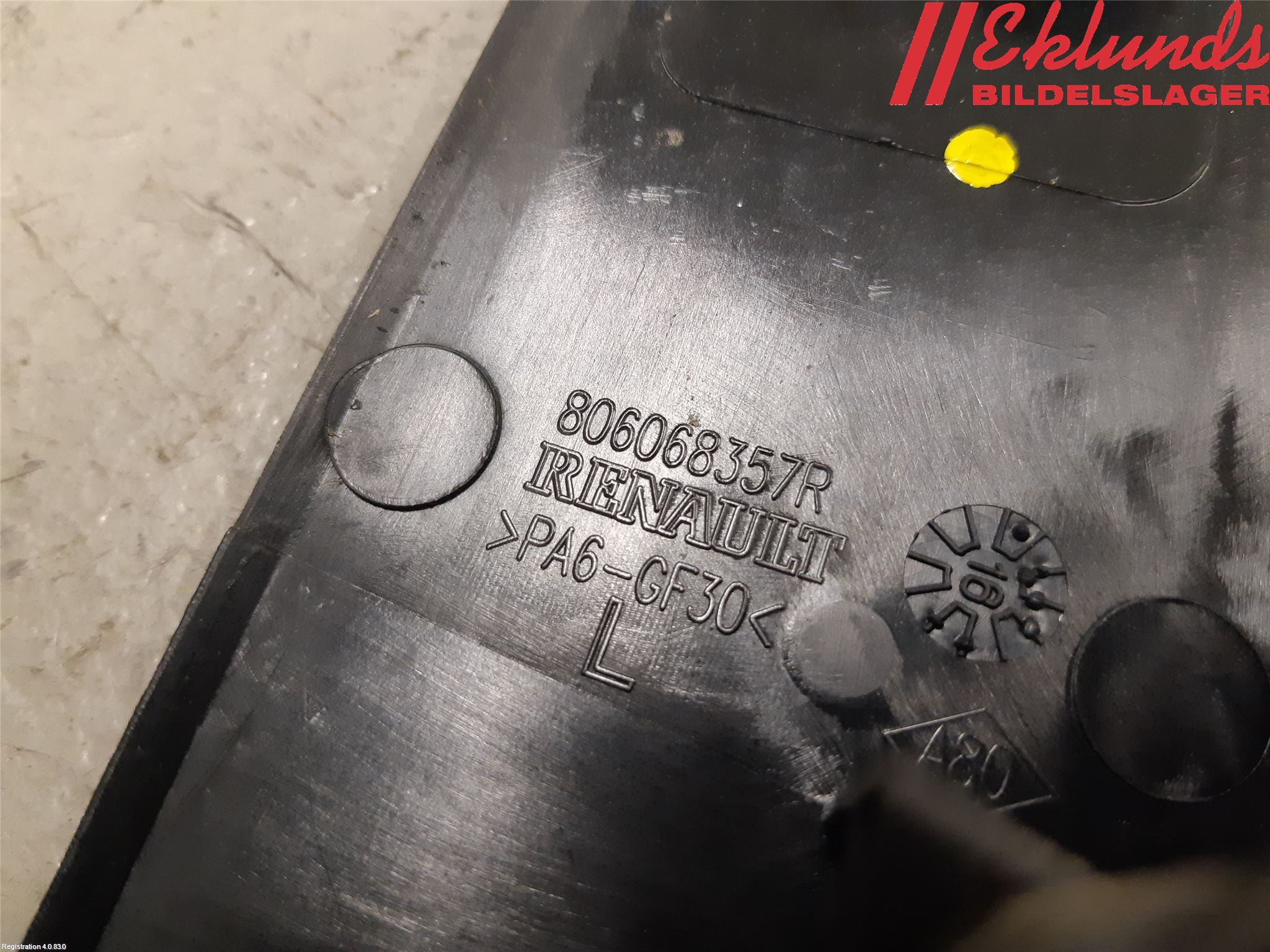 Renault CLIO IV 12-16 Dörrhandtag Yttre Vä