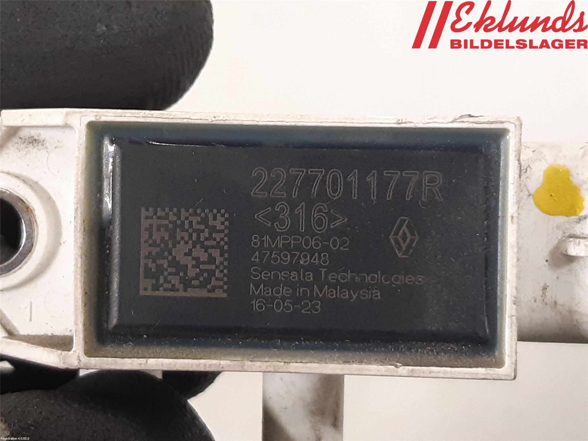 Nissan QASHQAI 14-17 Givare Temp-Tryck Avgas