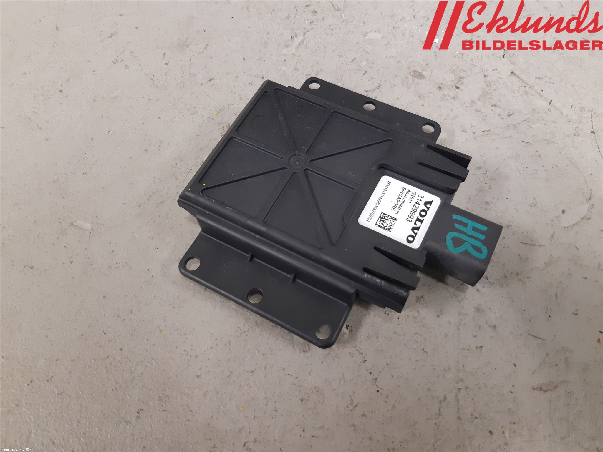 Volvo V60 CROSS COUNTRY 16-18 Sensor Aktivt Kollisionsskydd