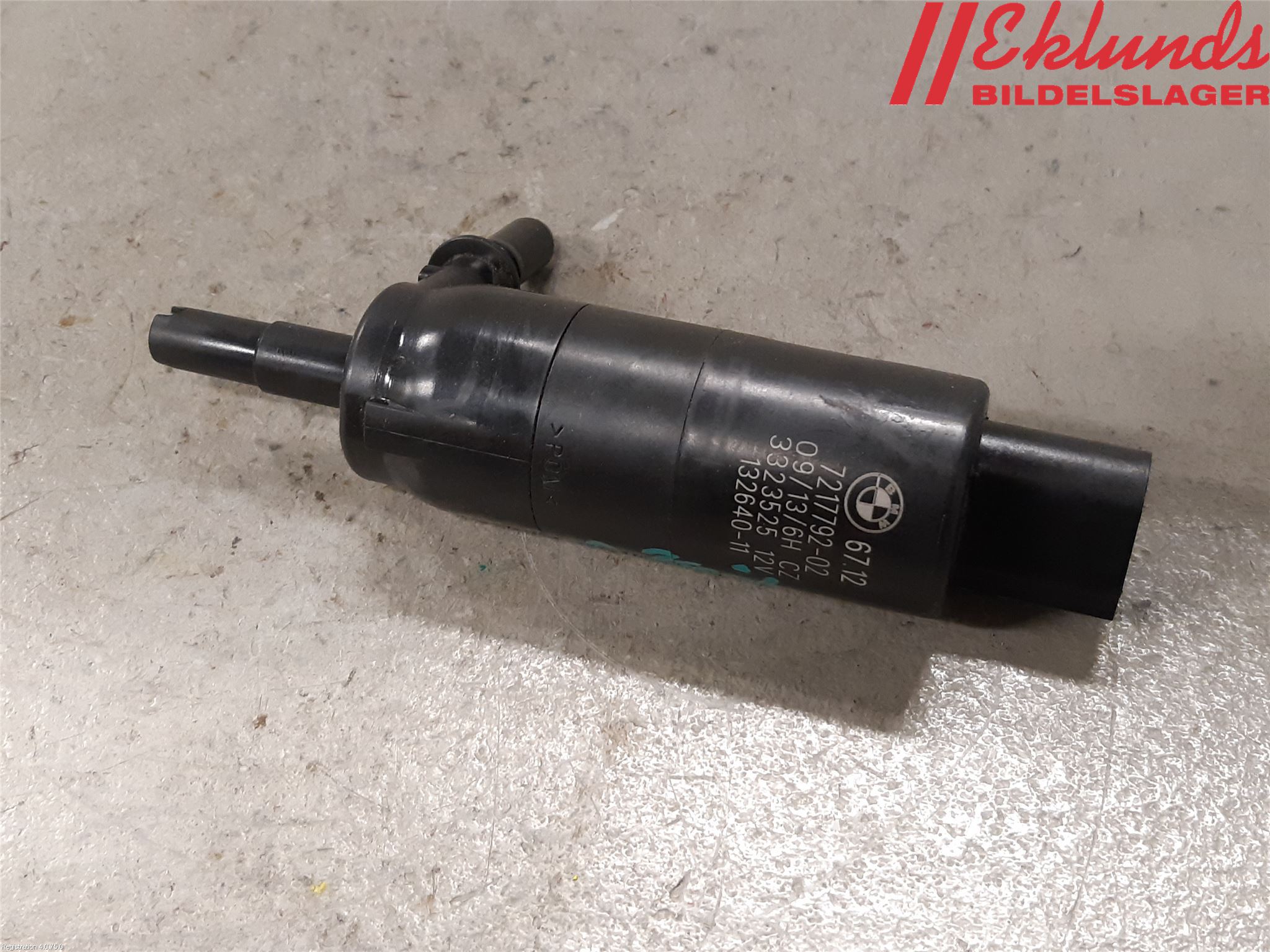 BMW 5 F10/F11/F18 09-17 Spolarpump Högtryck