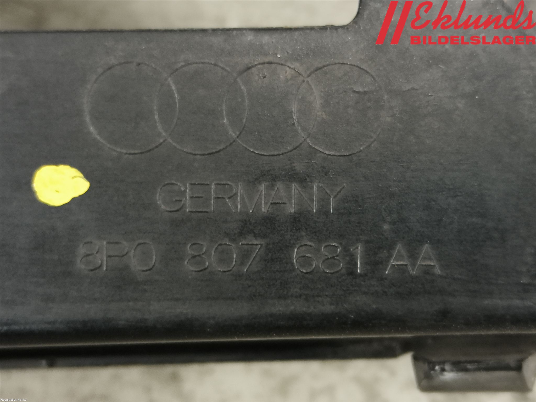 Audi A3/S3 05-13 Dimljussarg Fram