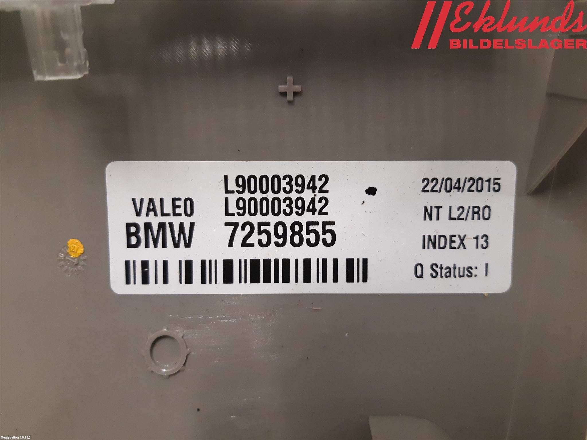 BMW 3 F30/F31/F80 12-19 Bromsljus Bakruta