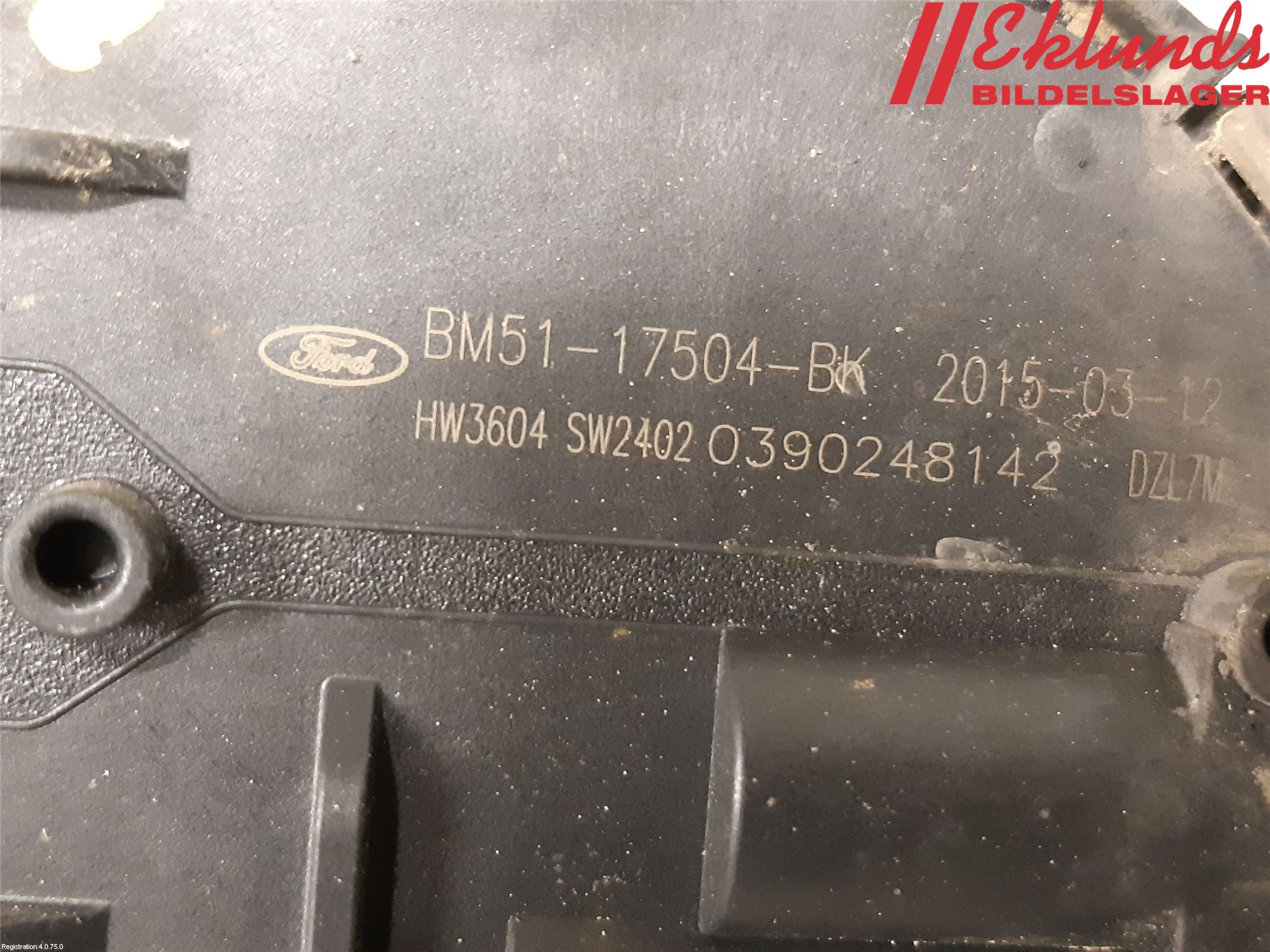 Ford FOCUS 15-18 Torkarmotor Vindruta