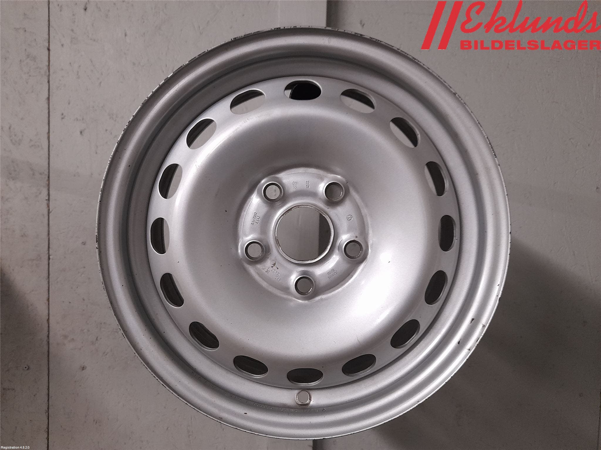 Volkswagen VW CADDY 16-20 Fälgsats Plåt