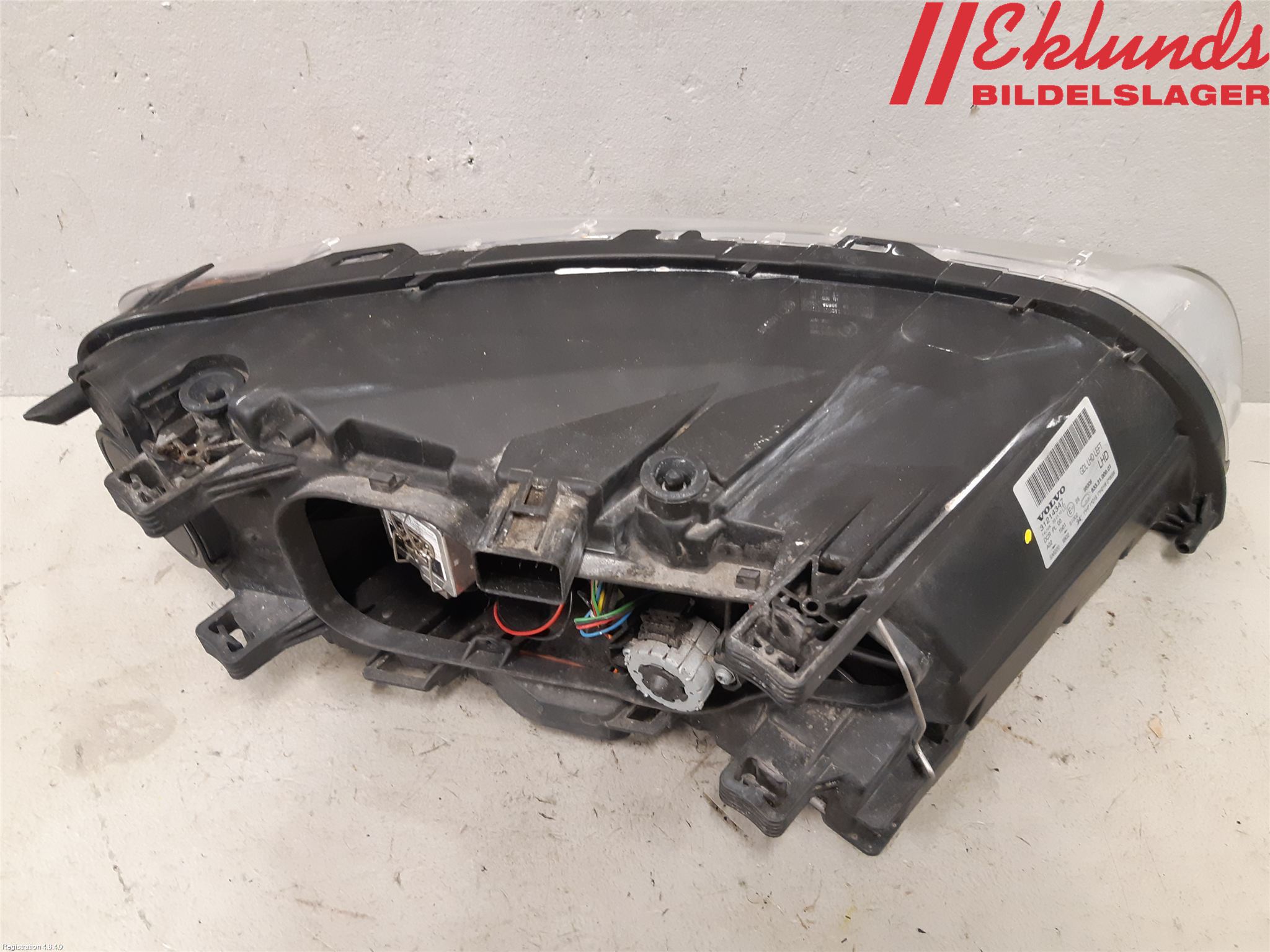 Volvo V70 08-13 Strålkastare Vänster