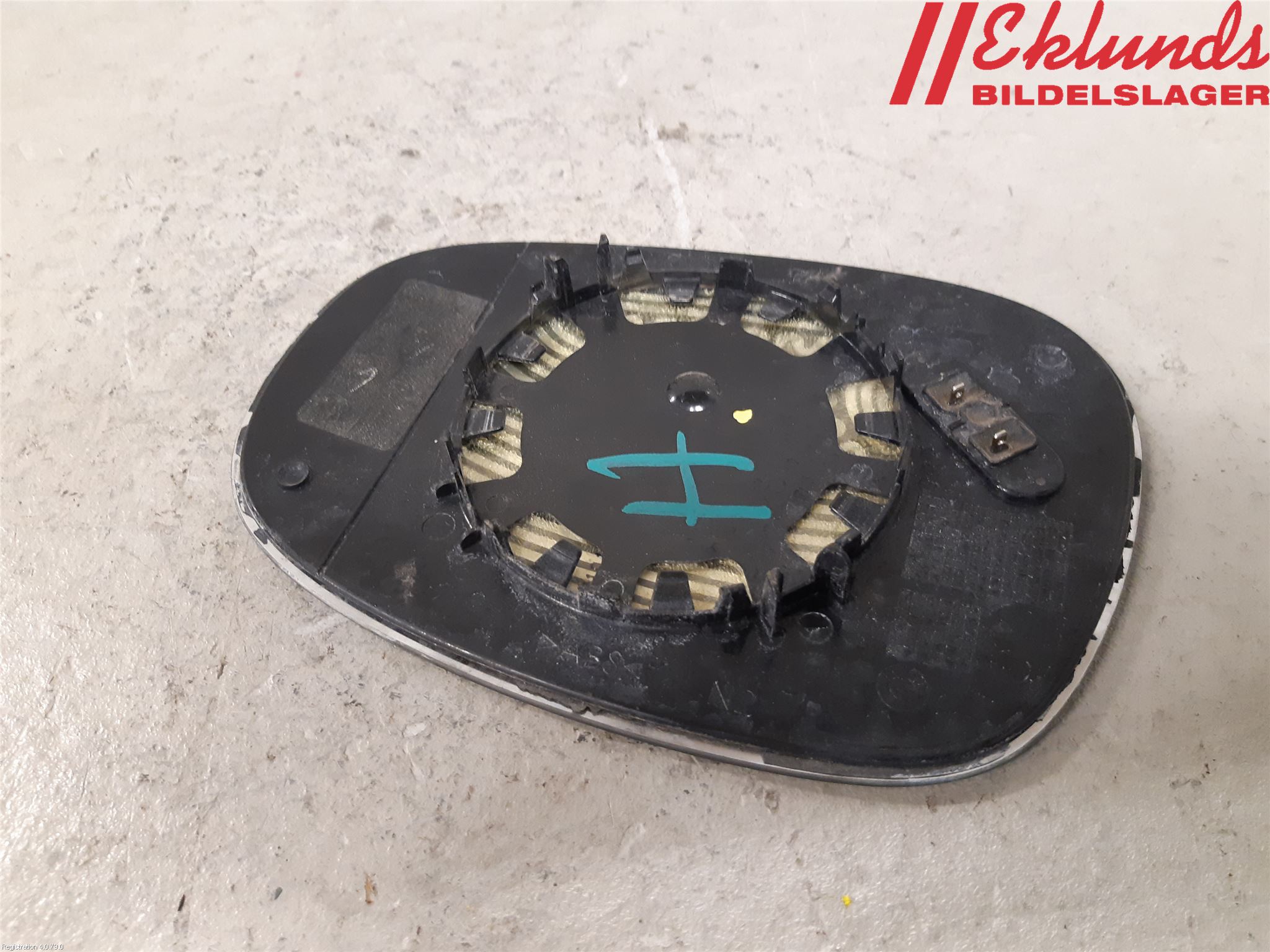 BMW 3 E90/91 SED/TOU 05-12 Spegelglas Hö