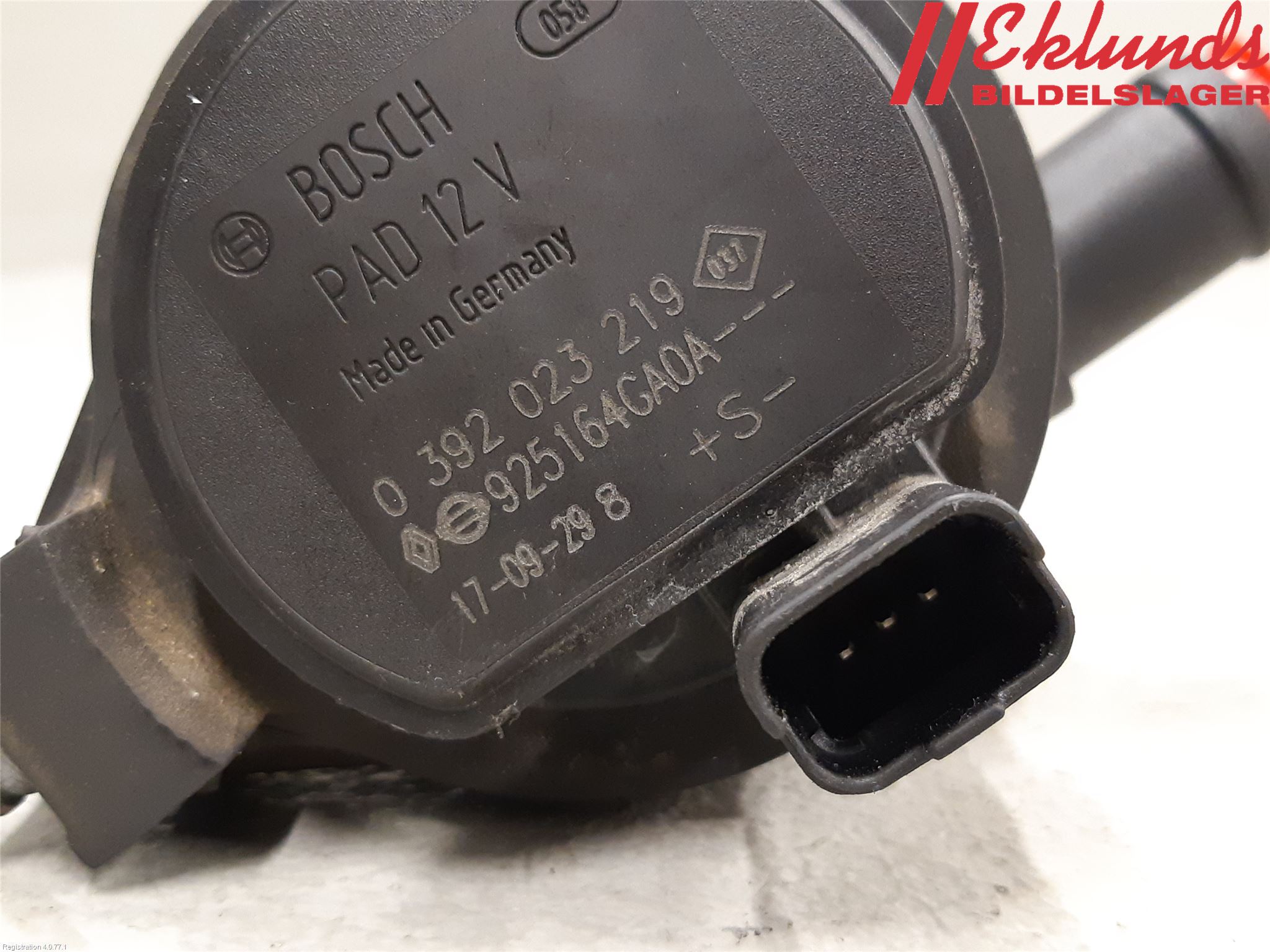 Opel VIVARO 15-19 Värme Cirkulationspump