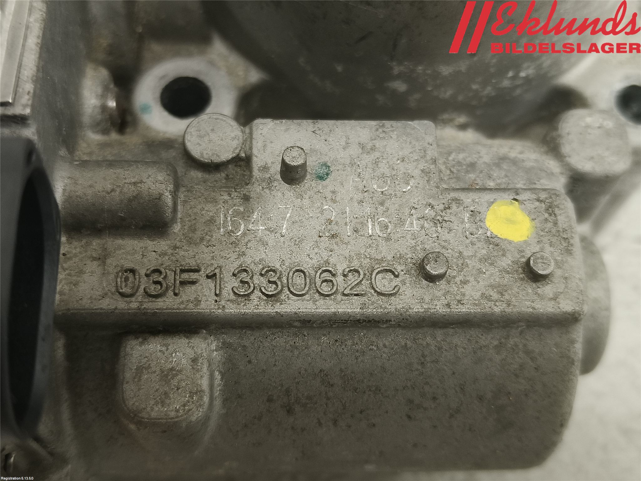 Volkswagen VW PASSAT 15-19 Injspjällhus