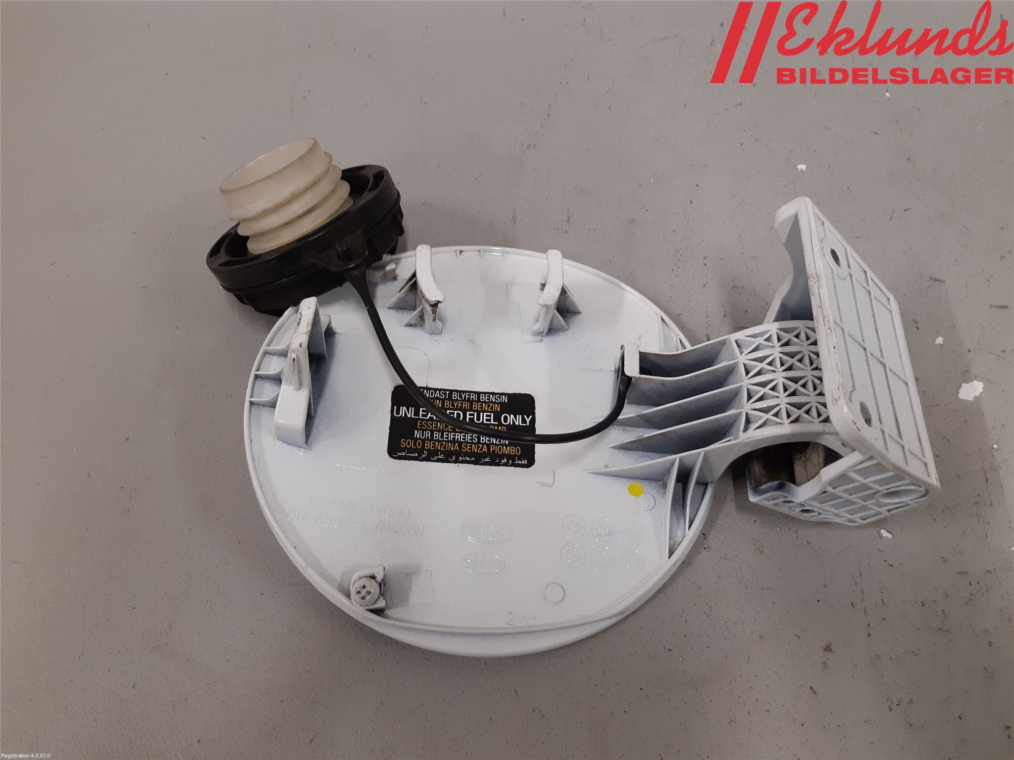 Kia PICANTO 12-17 Tanklucka